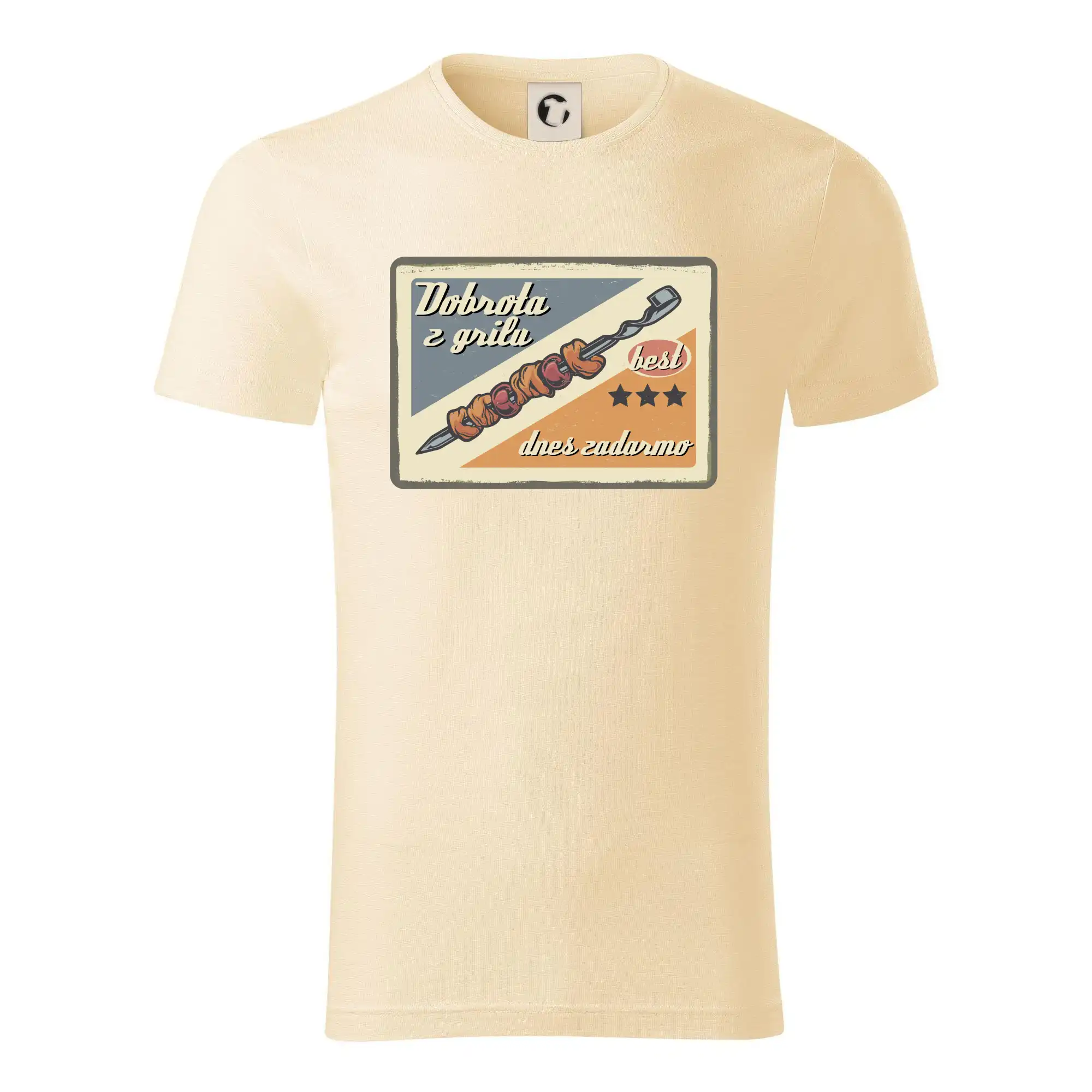 Tričká a zástery na grilovanie - Dobrota z grilu - Tričko z organickej bavlny