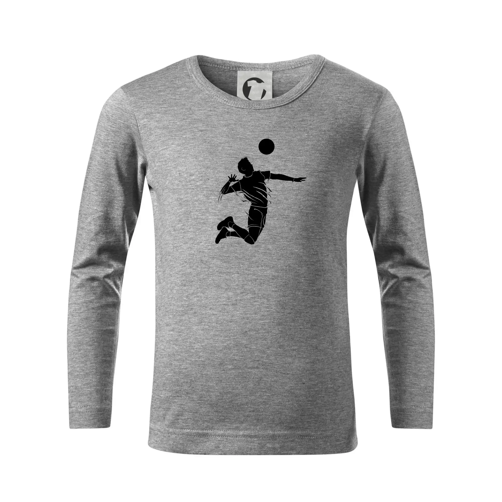 Trička na volejbal - Volejbal splash jednoduchý - Tričko detské Long Sleeve