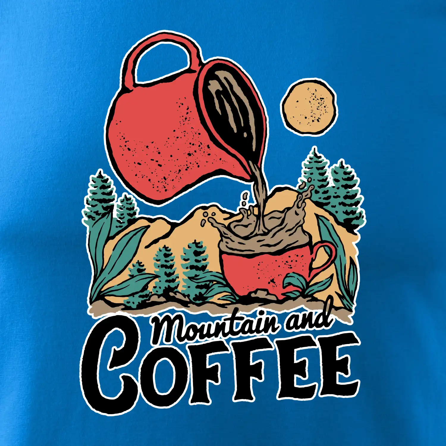 Mountain and Coffee