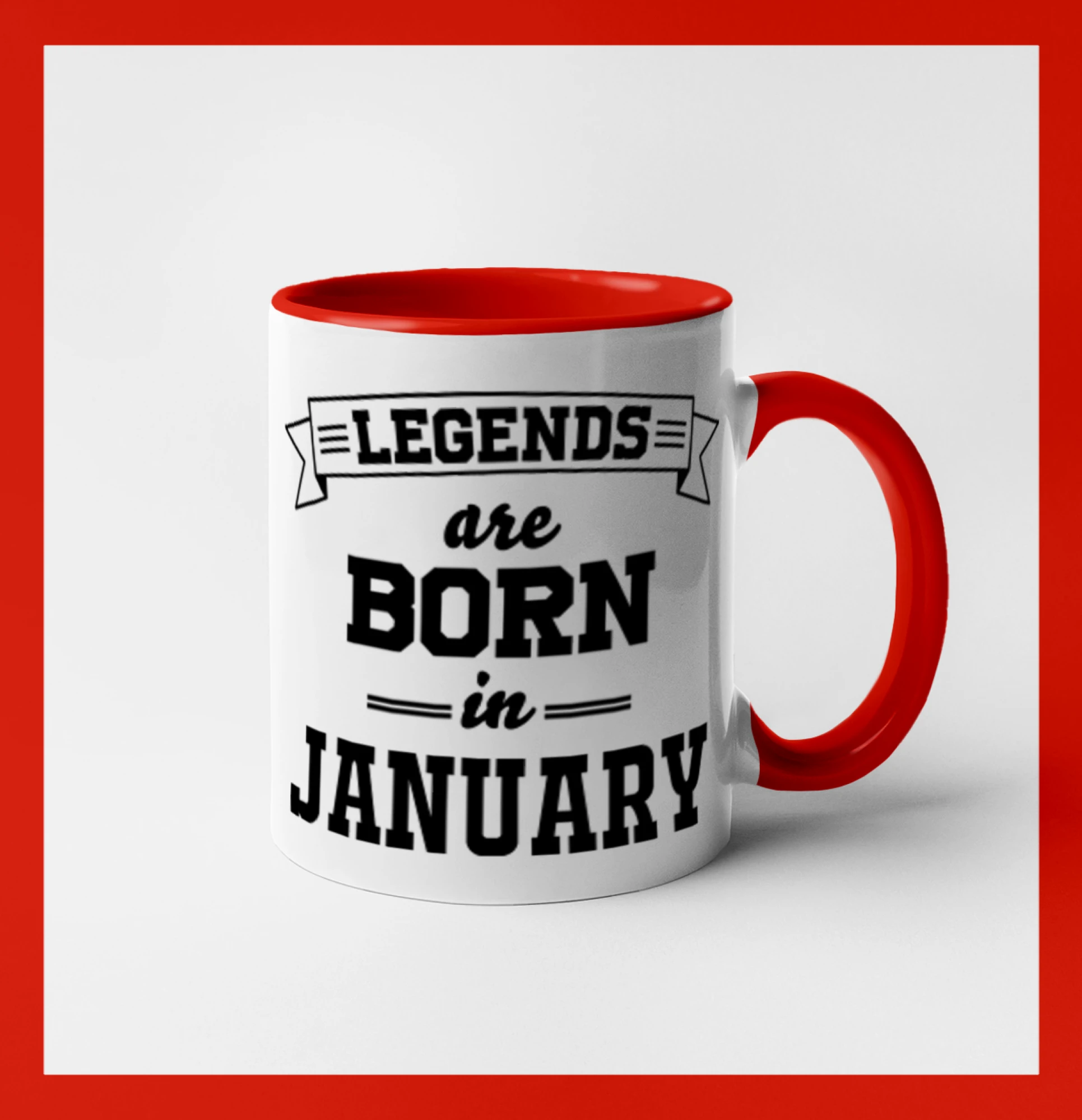 Legends are born in January