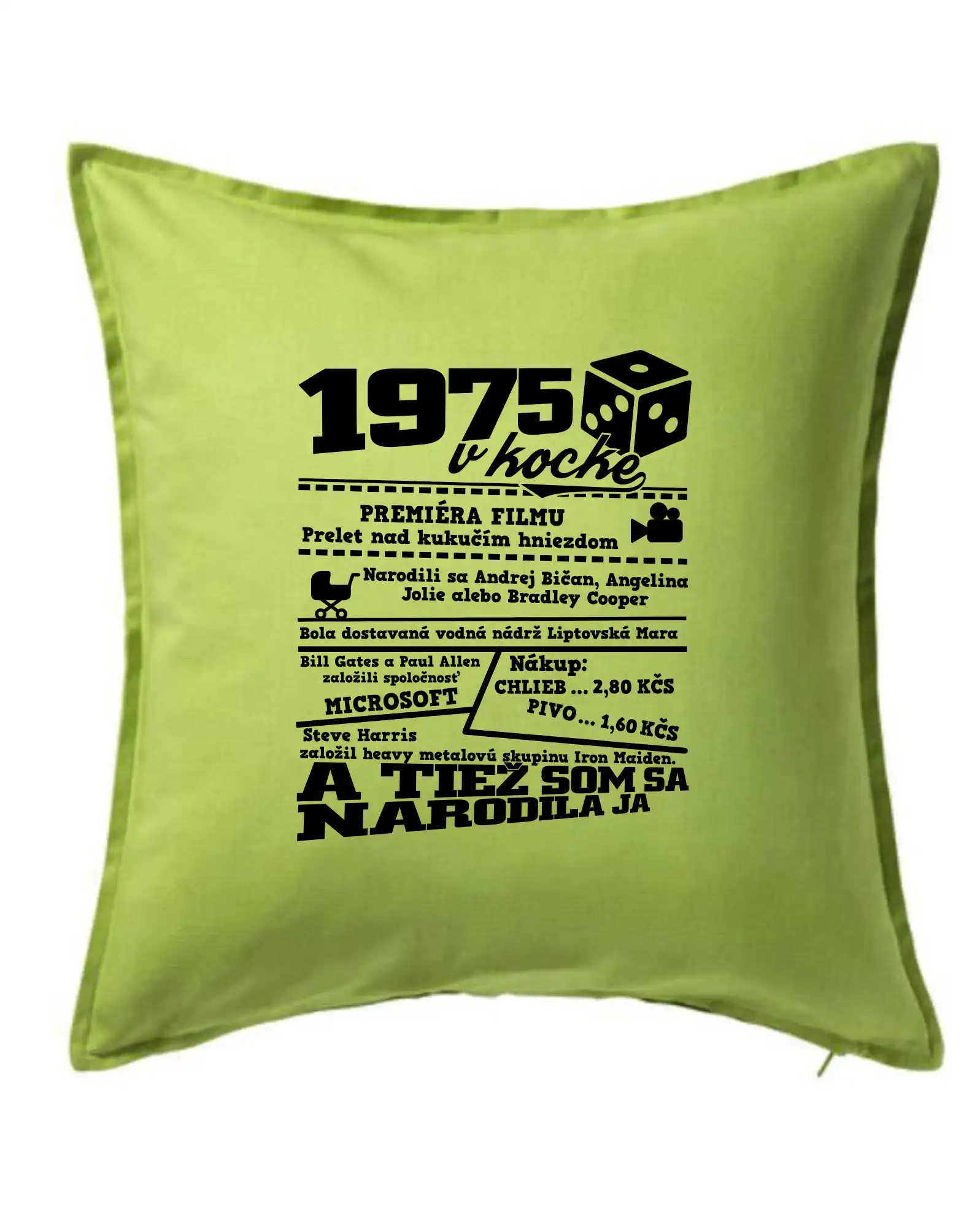 1975 v kocke - Vankúš 50x50