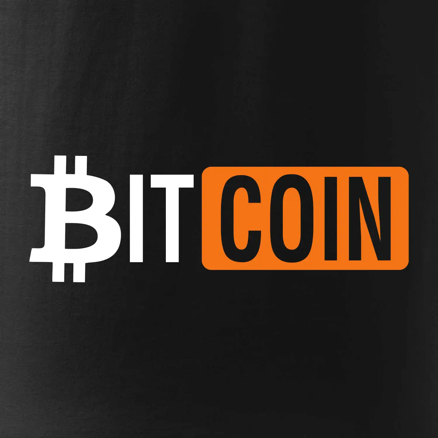 Bitcoin nápis