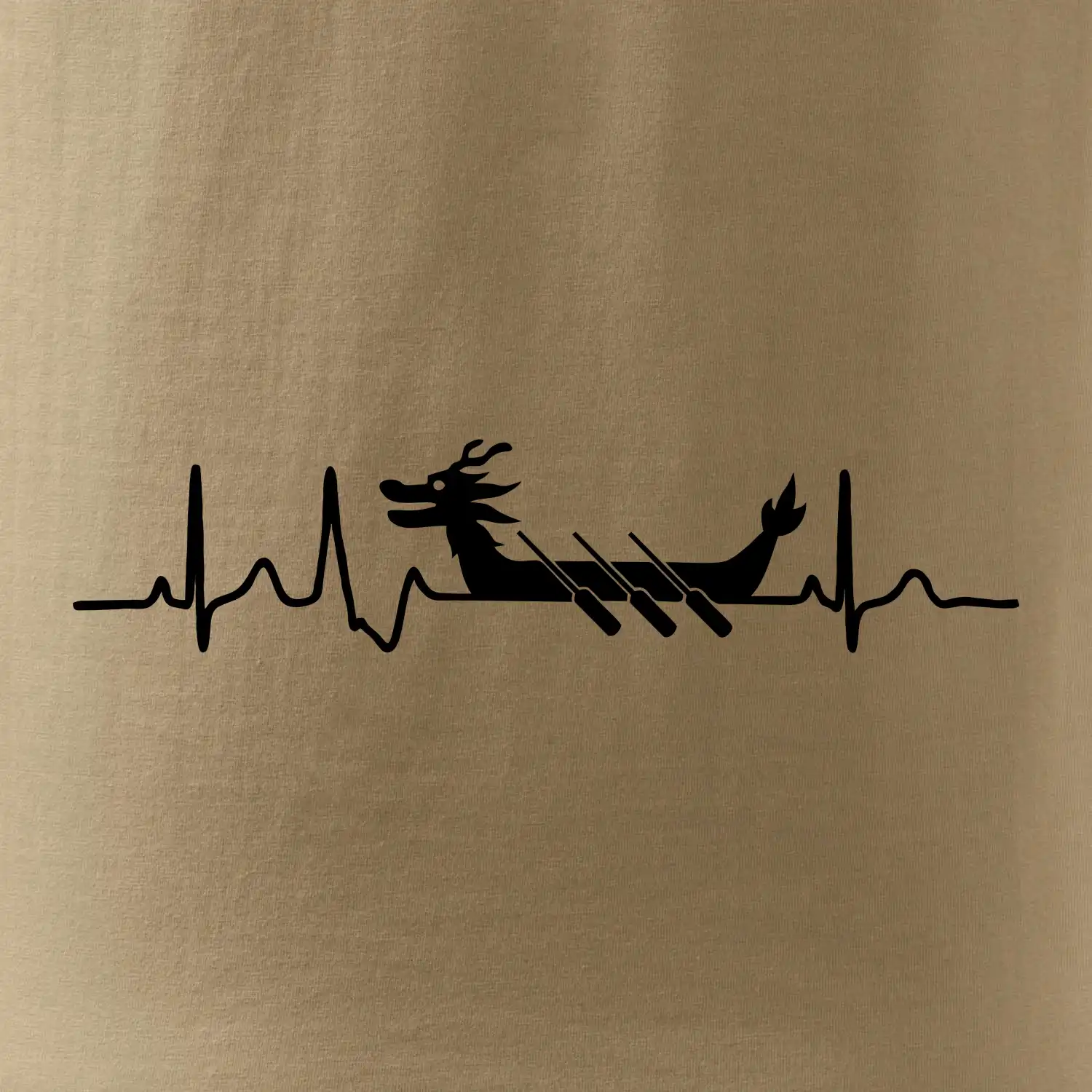 EKG dračí loď