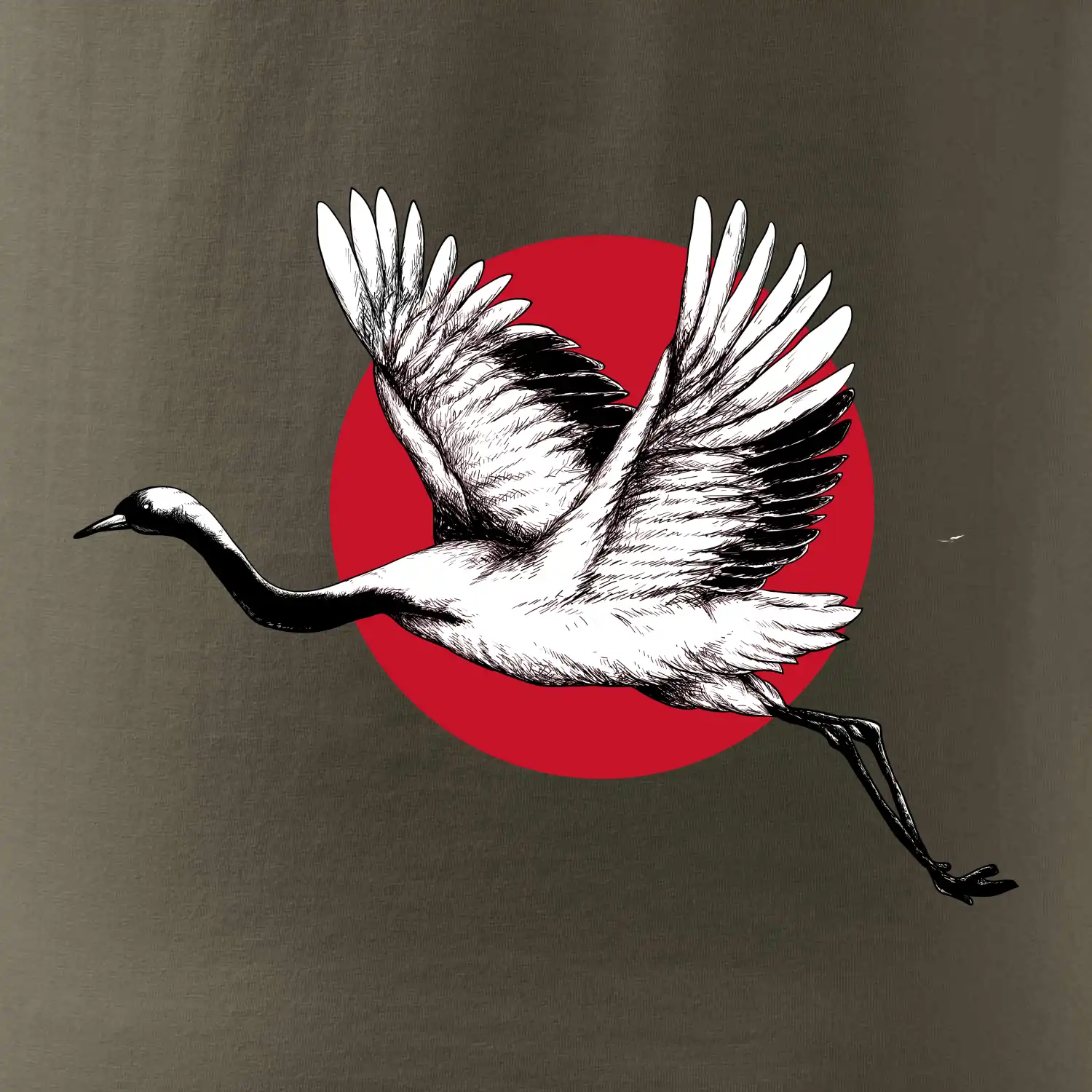 Japan culture - čáp