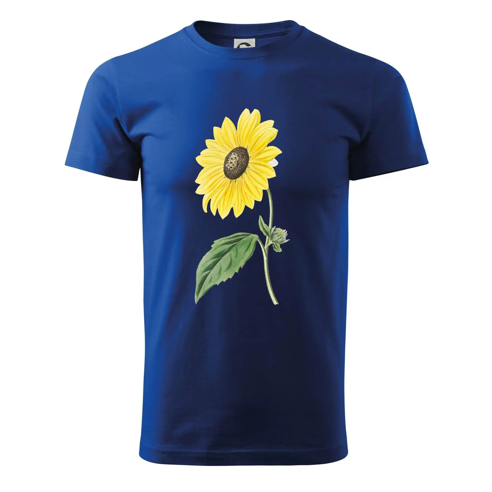 Slunečnice otočená