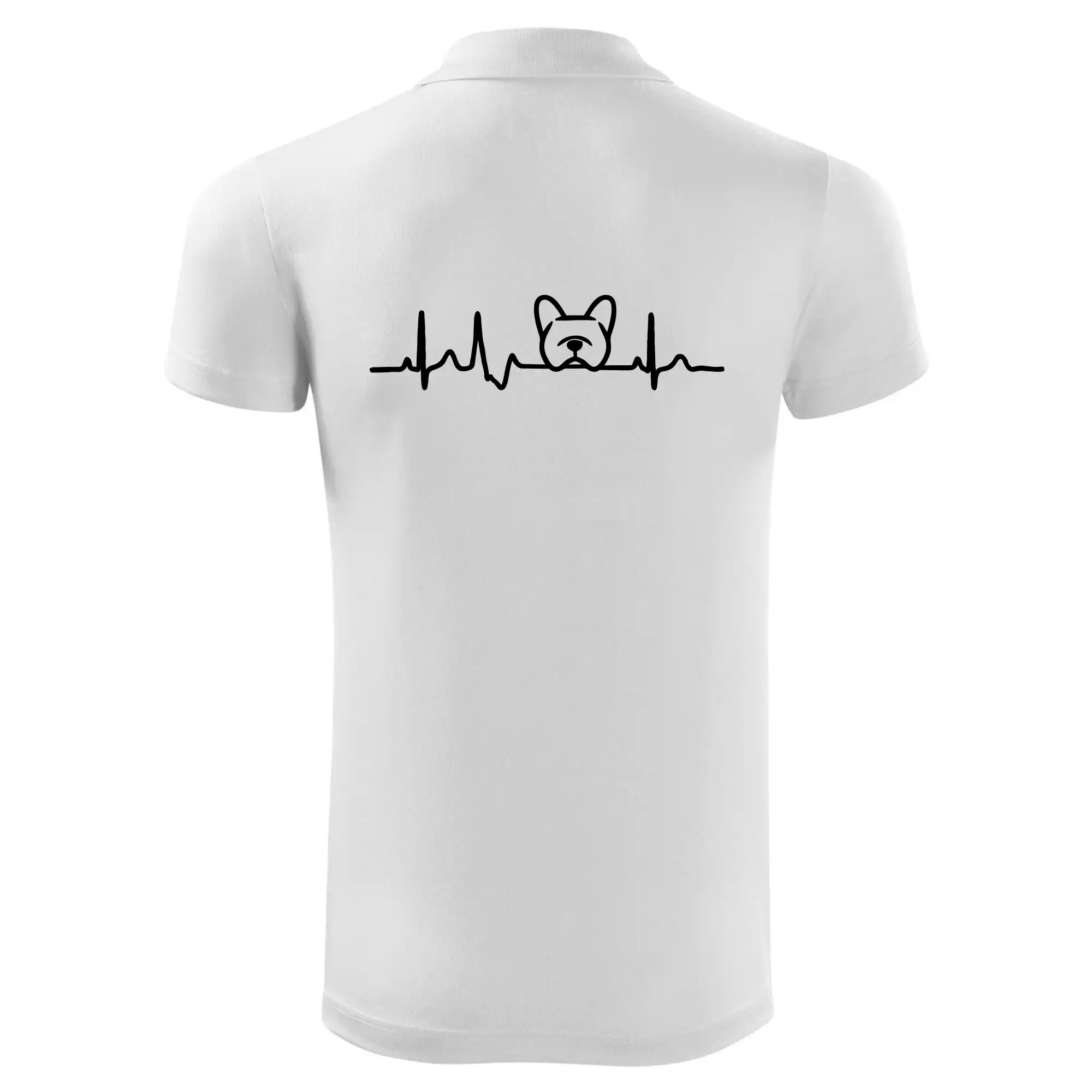 EKG Francouzský buldoček hlava