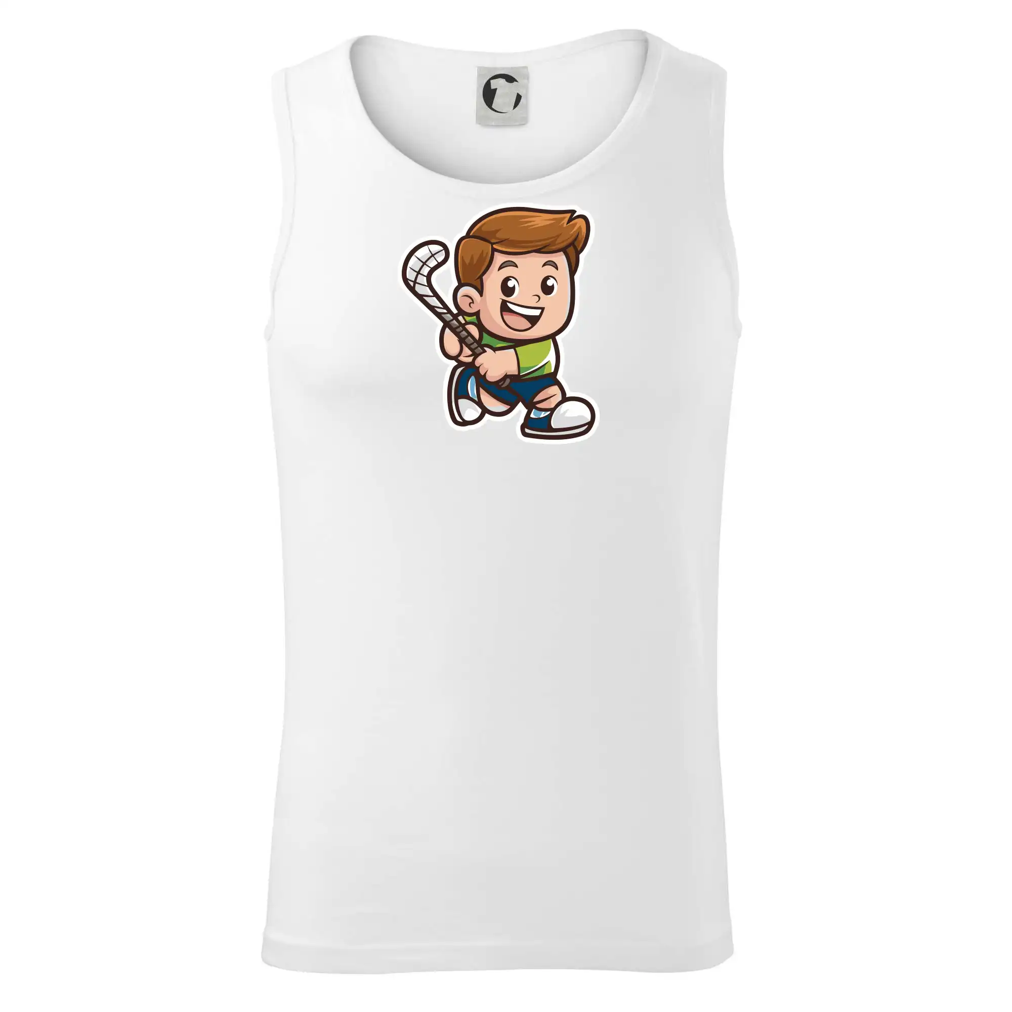 Ikona pozemní hokej kluk