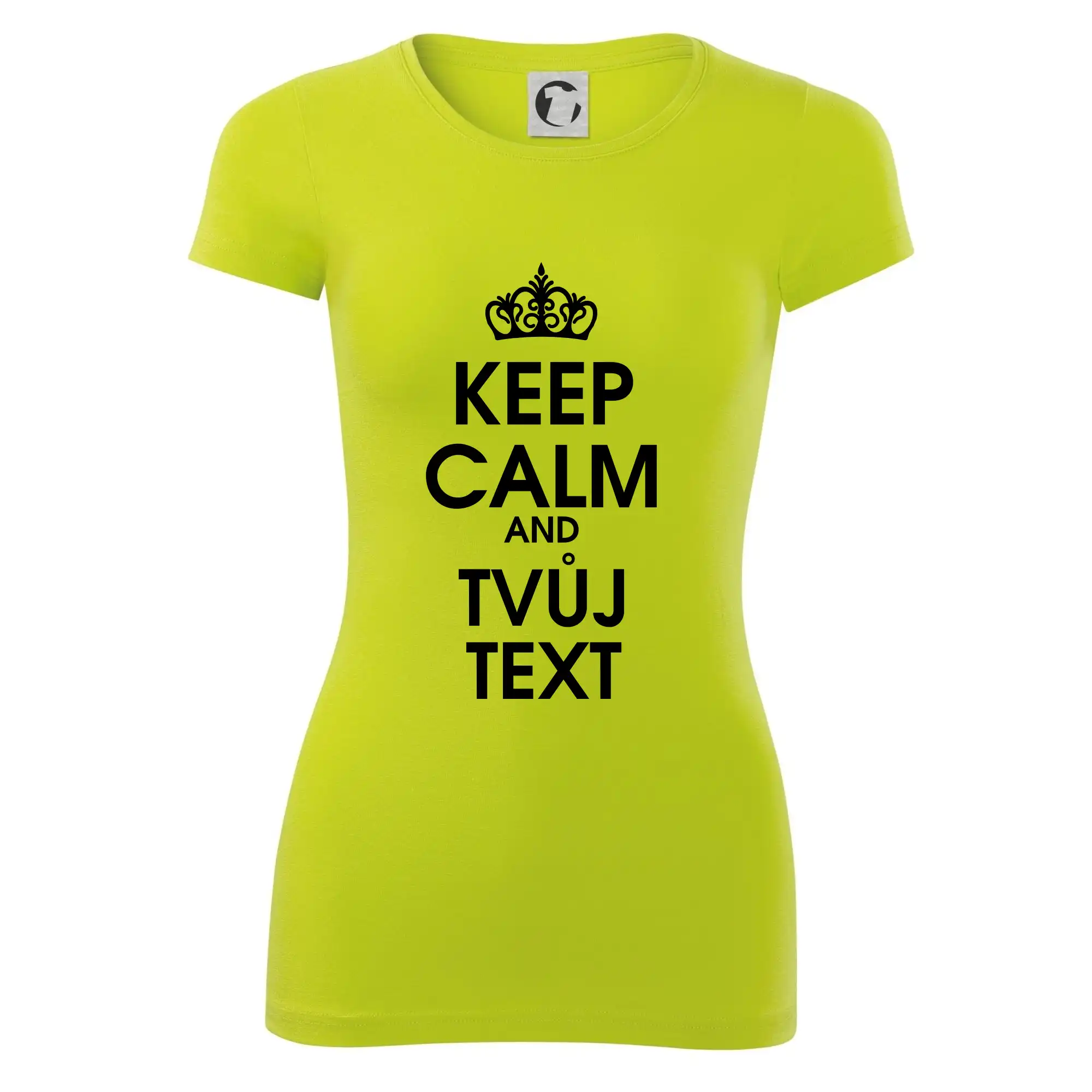 Keep calm - váš text