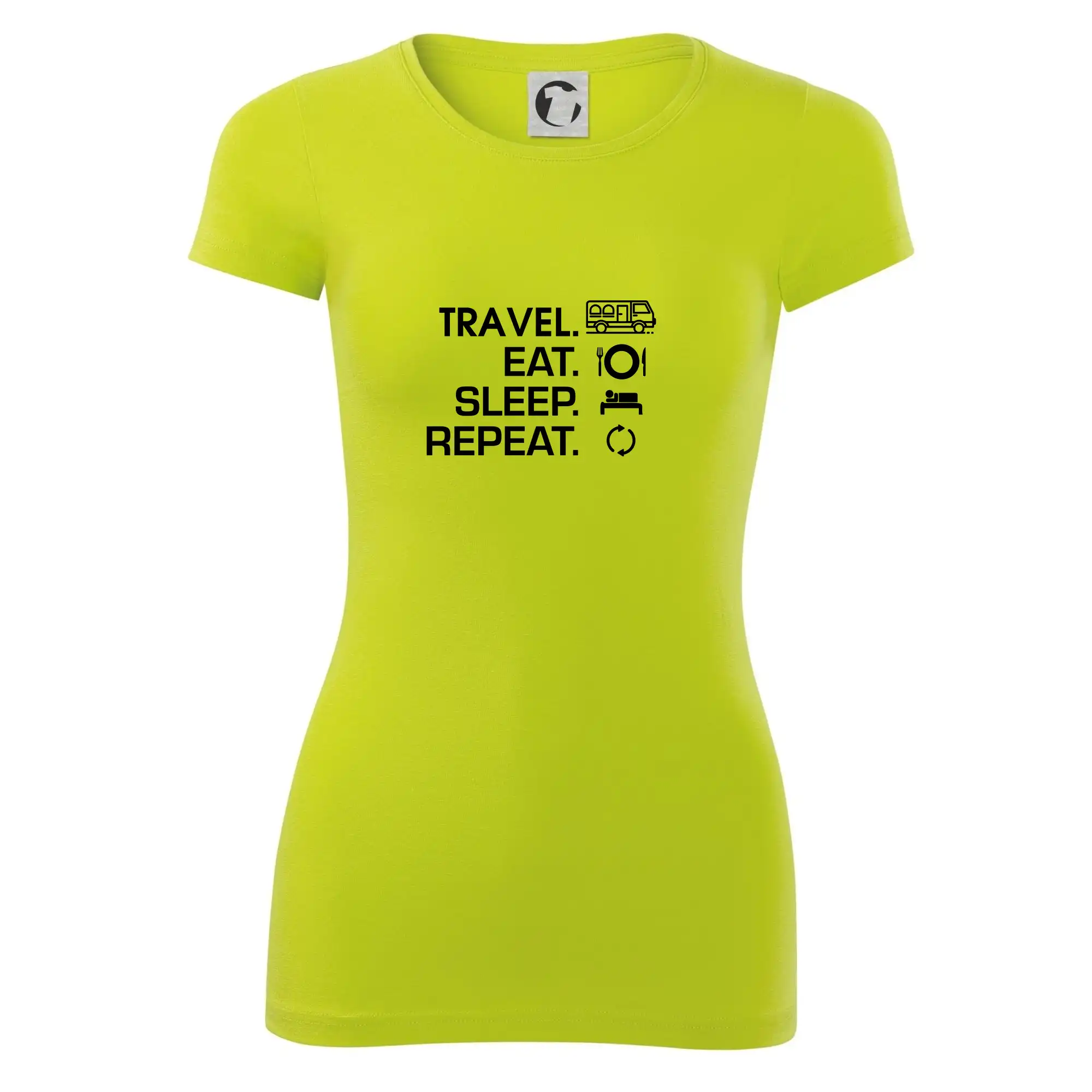 Eat sleep travel - Van