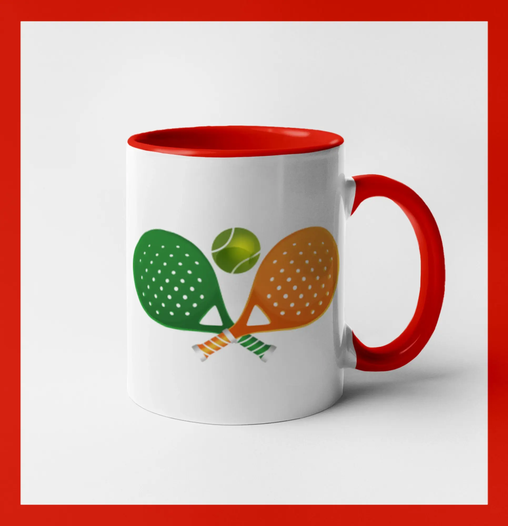 Padel - barevné rakety