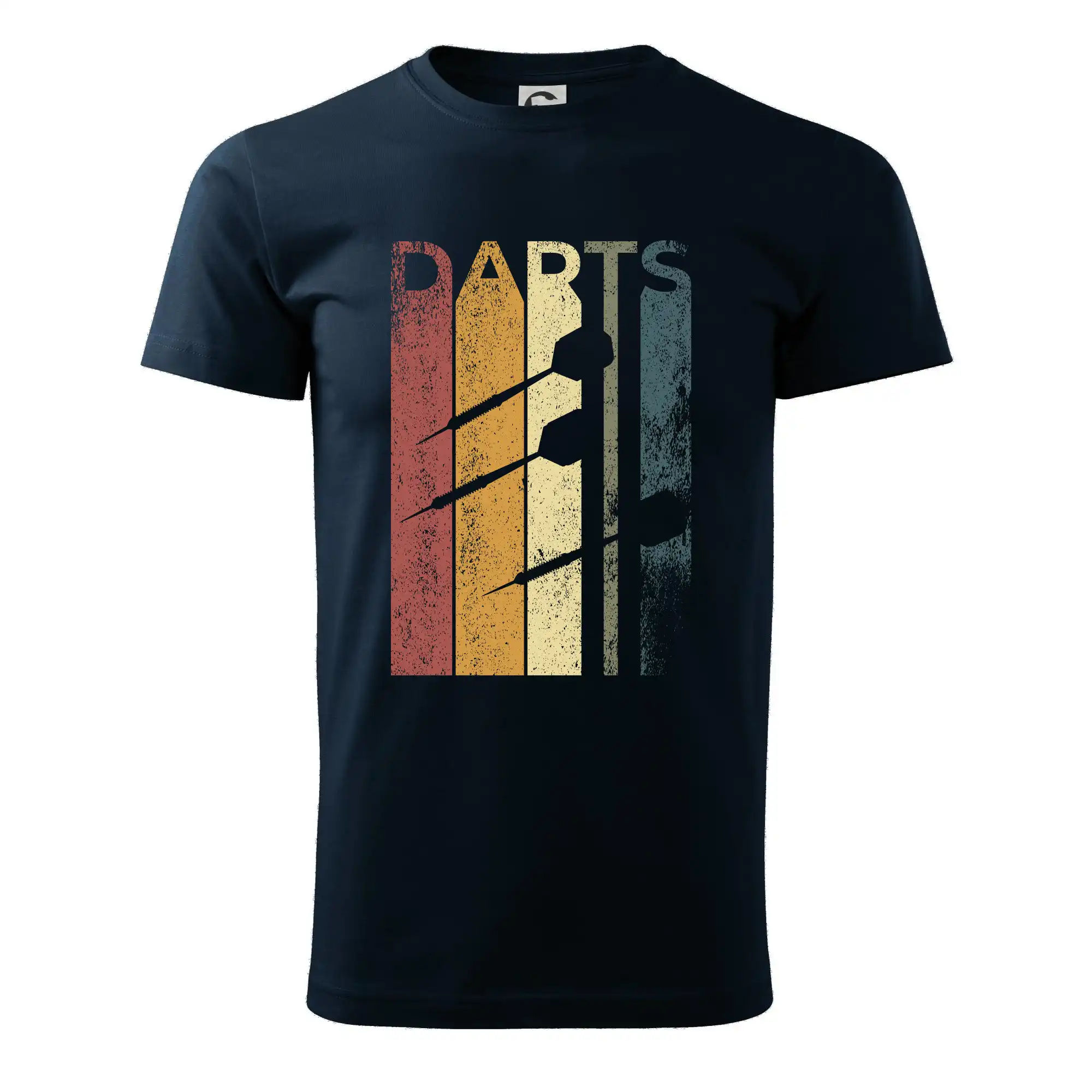 Tričko na šípky - Darts vintage - Pánske tričko nižšej gramáže