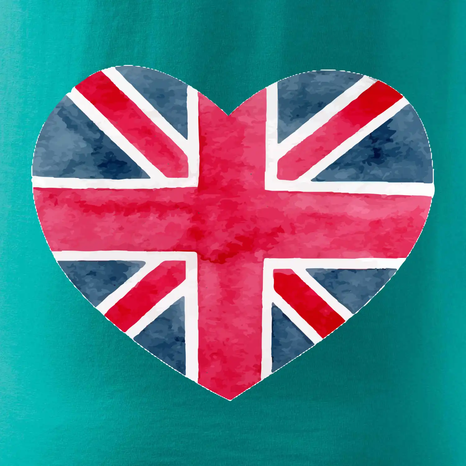 Britské srdce malované