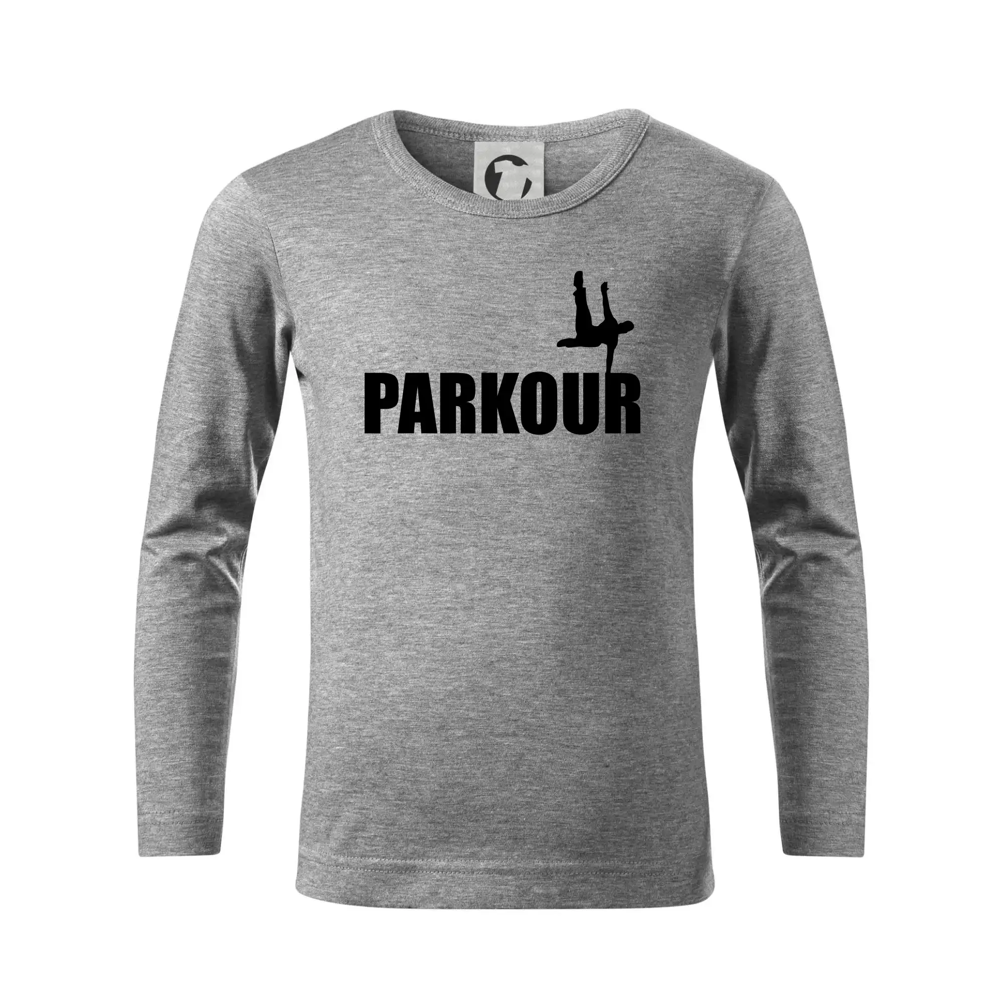 Ostatné športy - Parkour - na jednej ruke - Tričko detské Long Sleeve