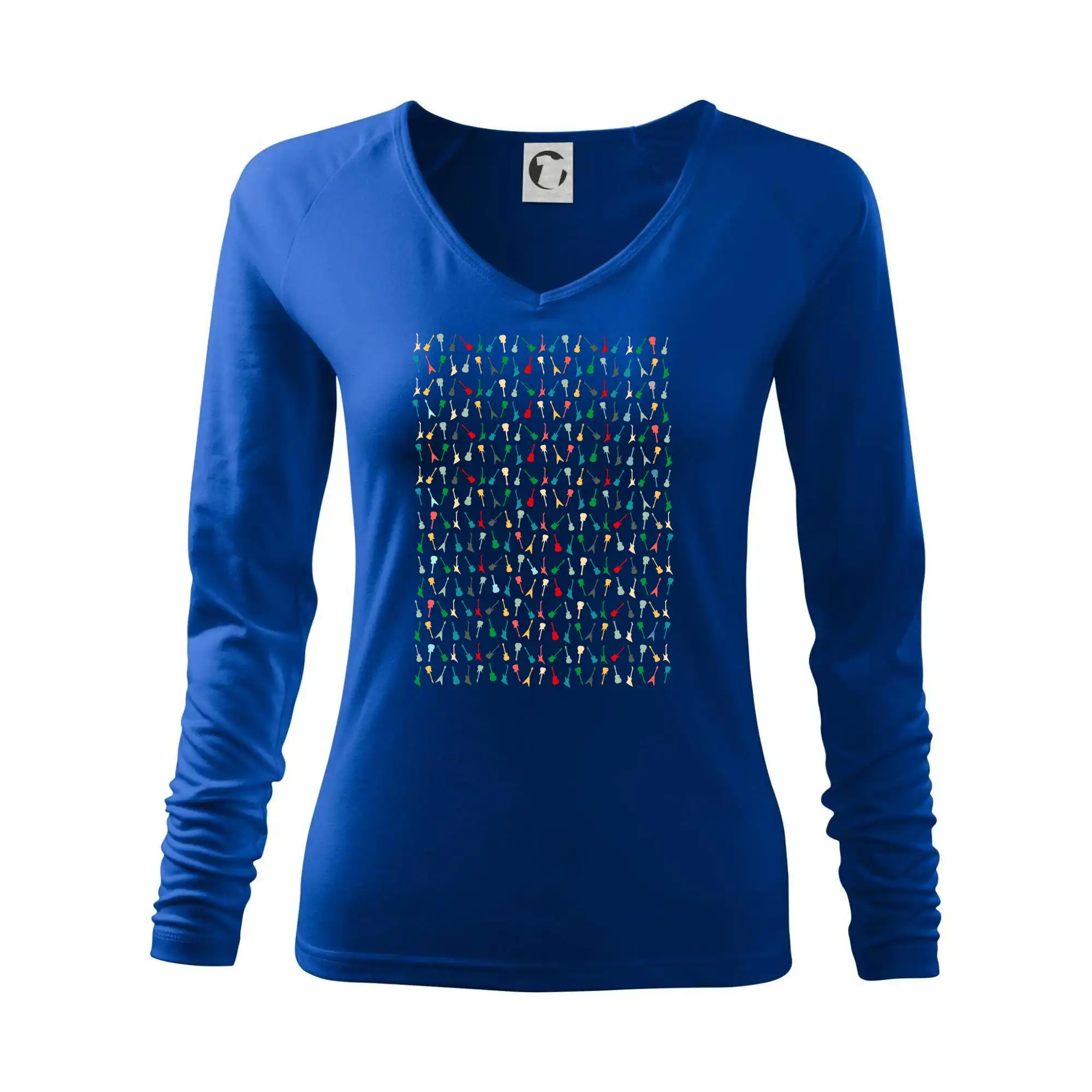 Gitary celé tričko - Tričko dámske Elegance