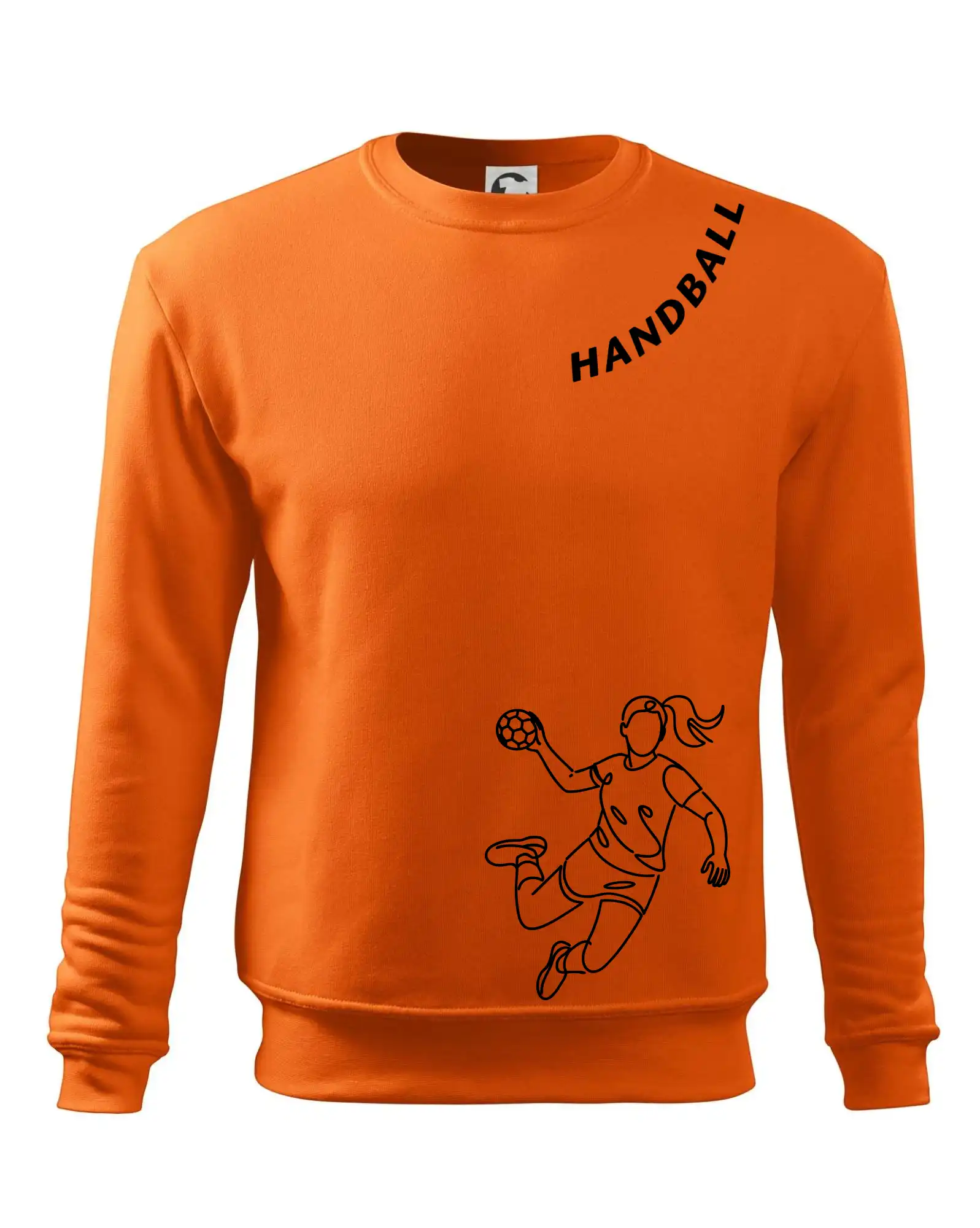 Tričká na hádzanú - Handball nápis šikmo - Mikina Essential detská