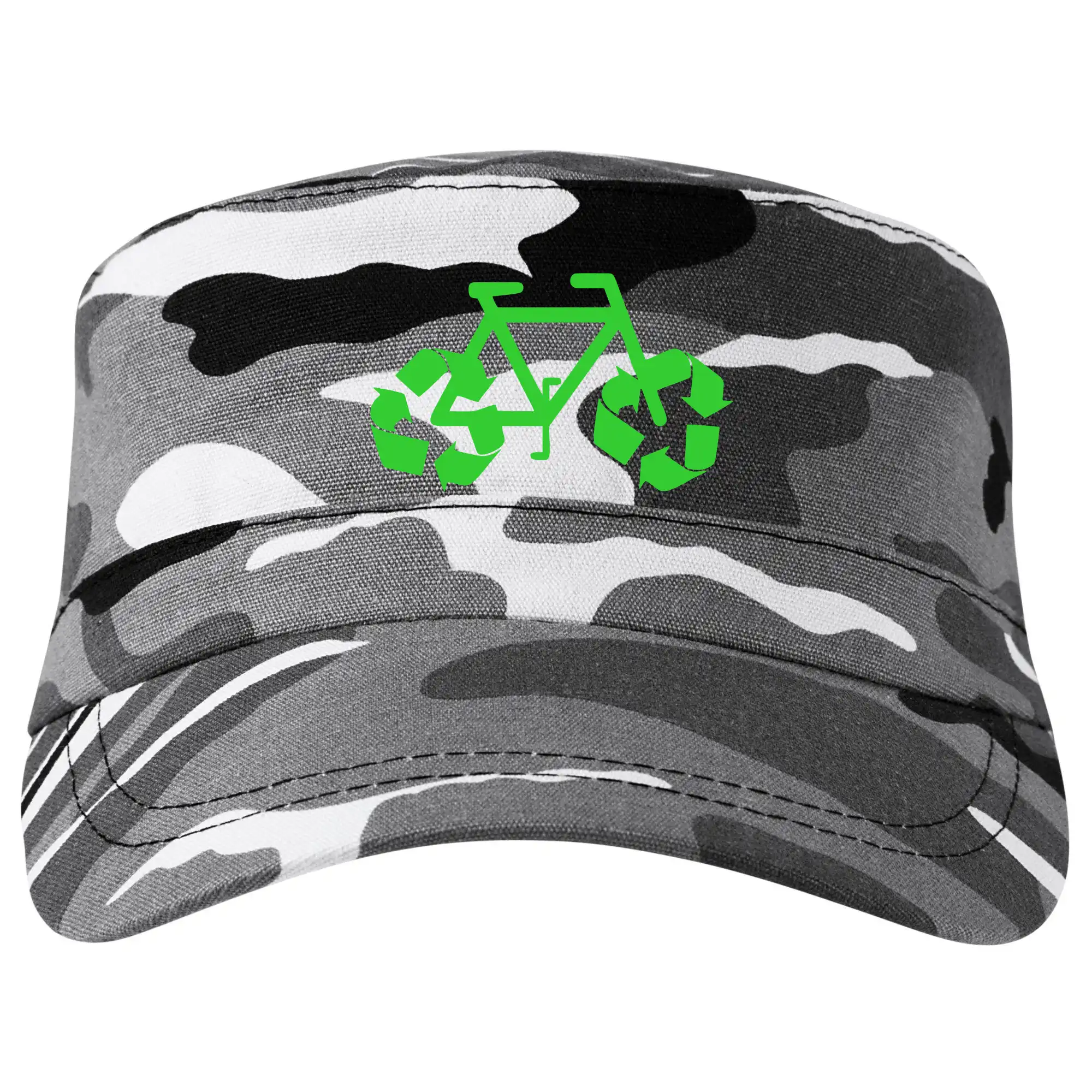 Tričko ako darček pre cyklistu - Bicykel ekológia - Šiltovka CAMO