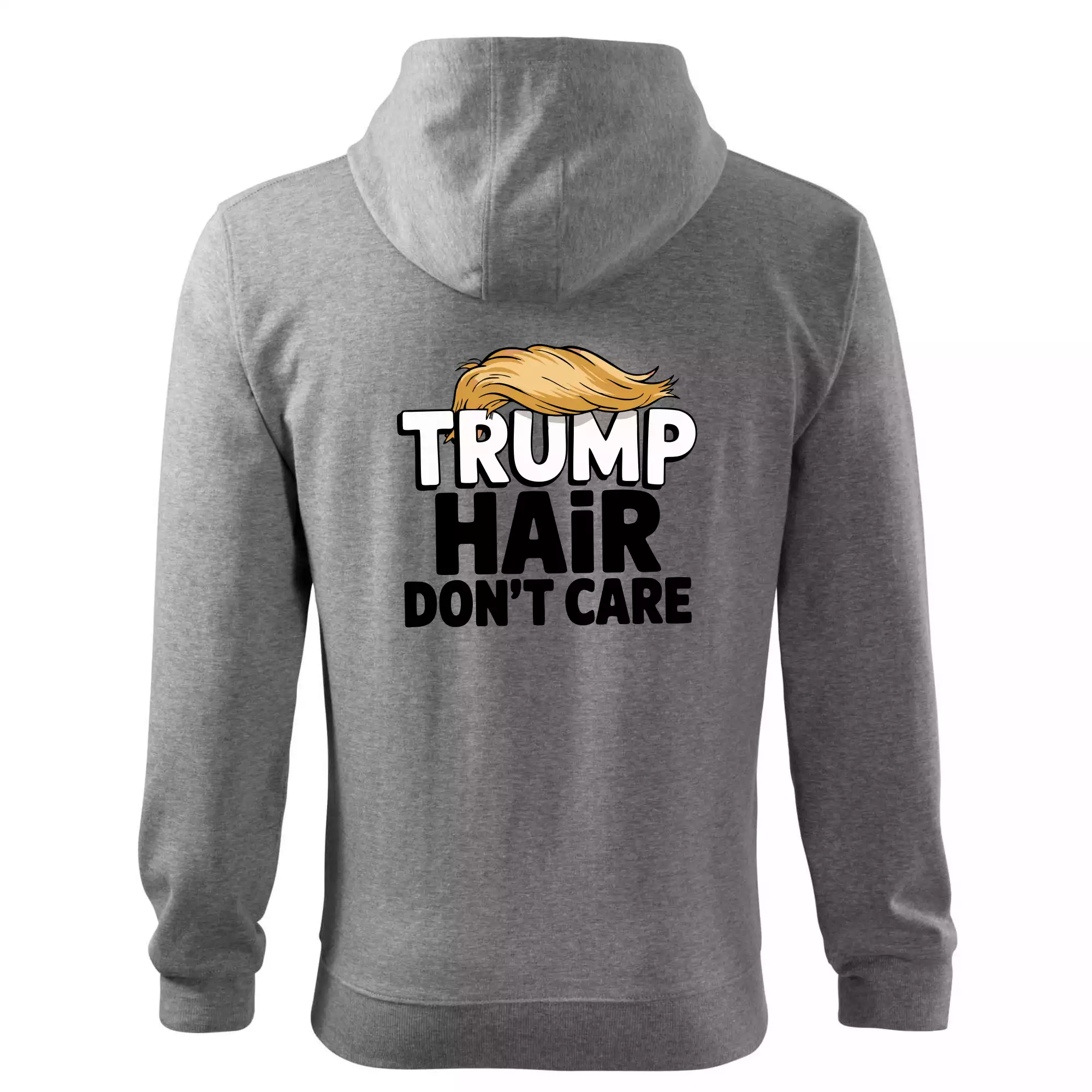 Trump hair dont care