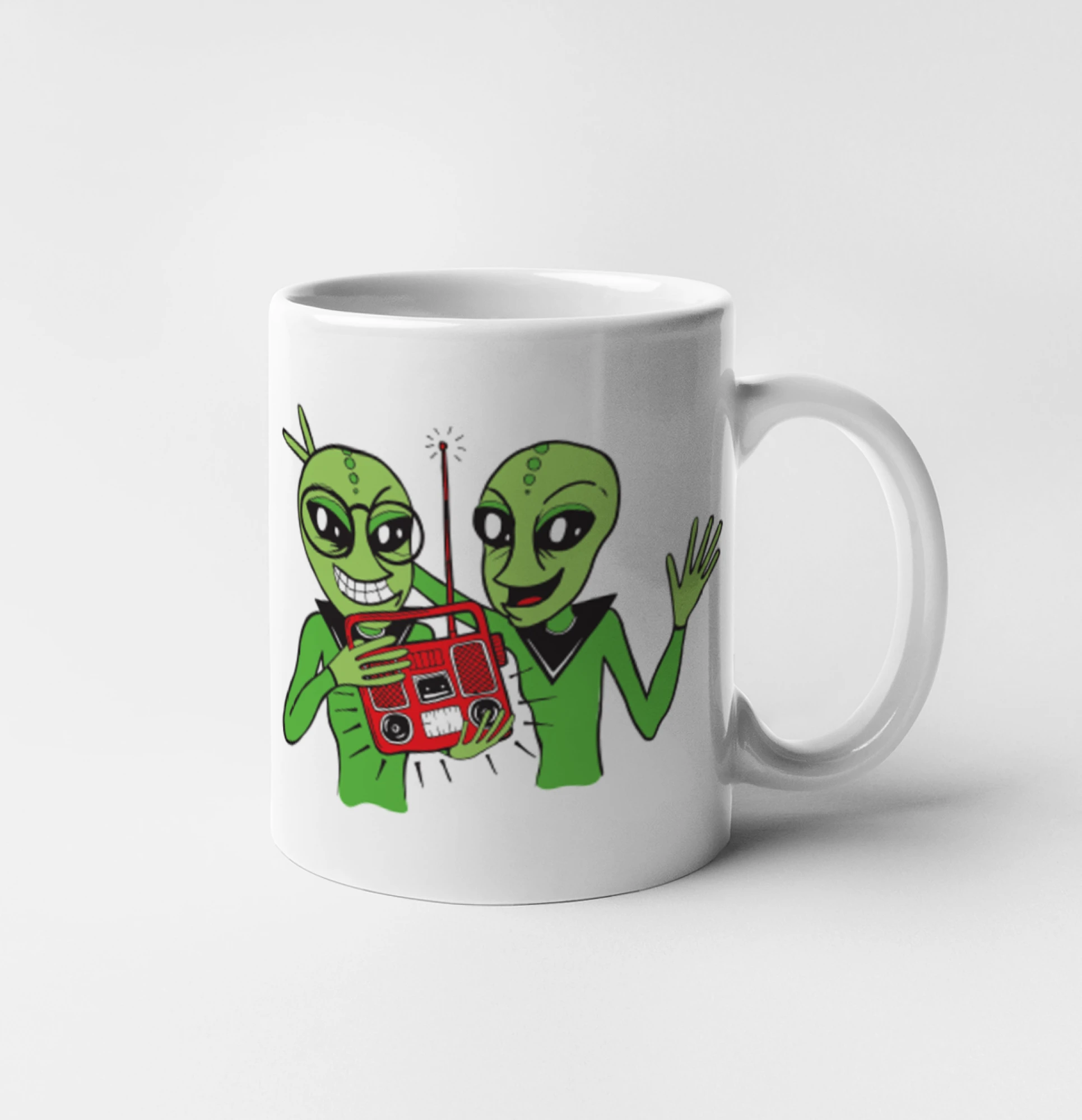 Ufo a rádio (Pecka design)