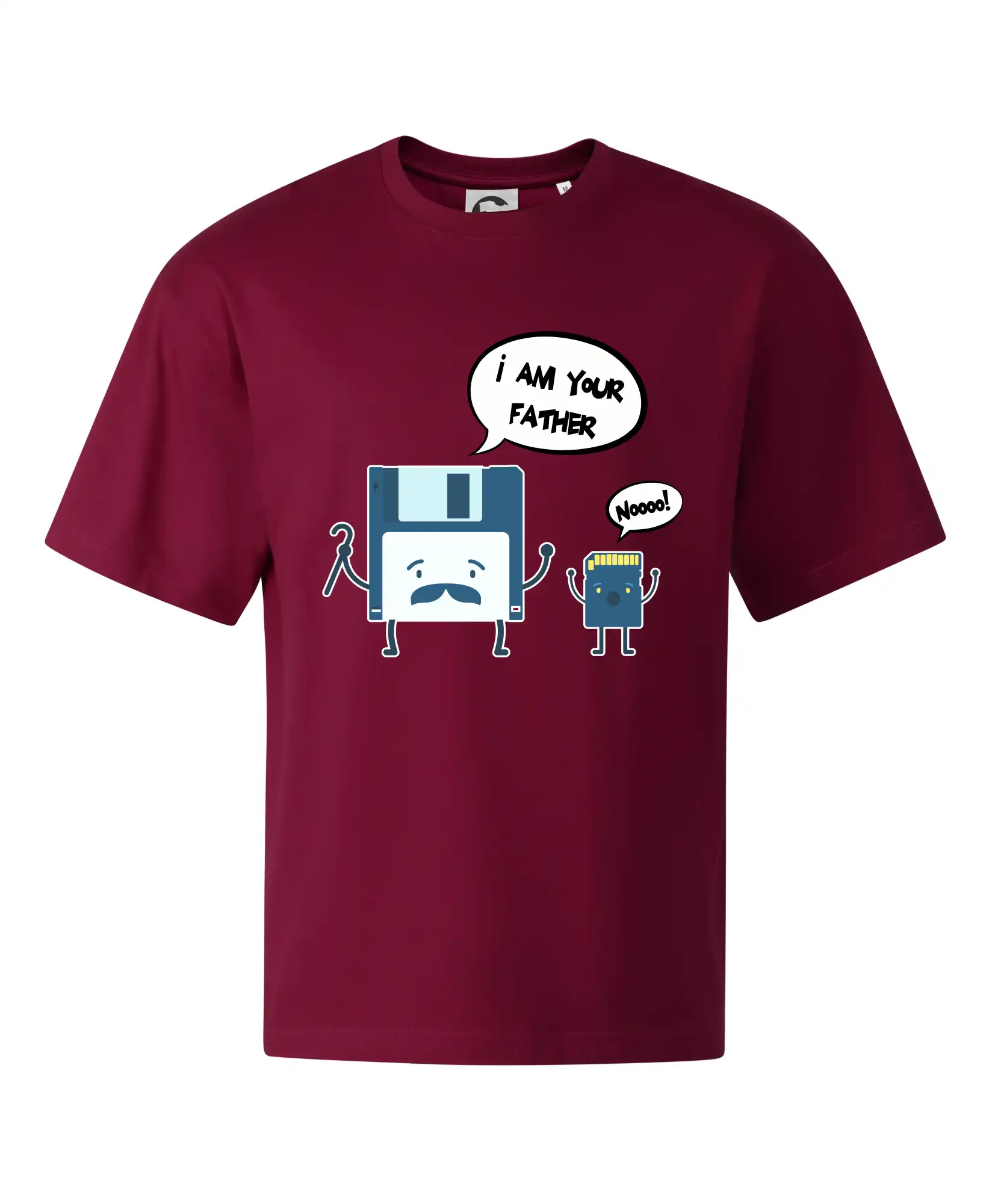 Tričká pre ajťákov - I am your father SD karta - Stage unisex - OVERSIZE