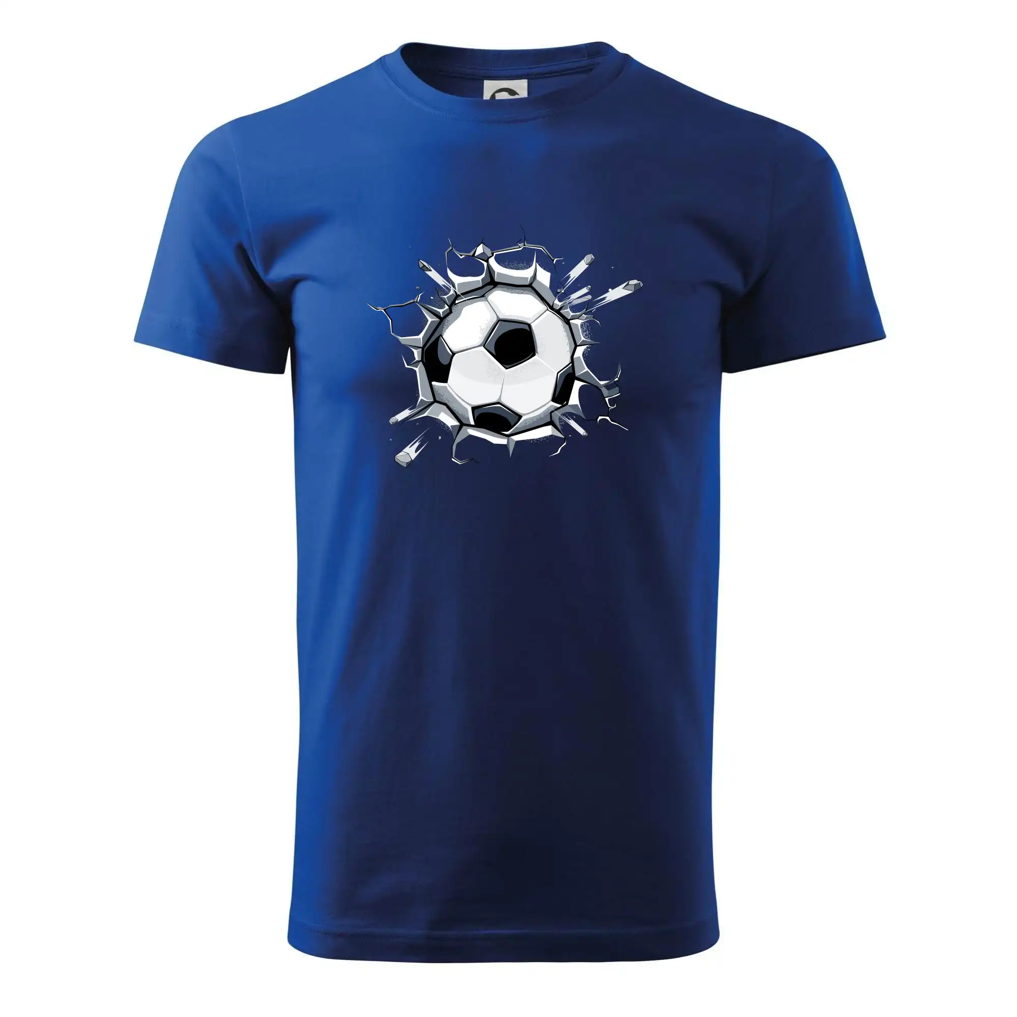 Tričká pre futbalistov - Futbalová lopta v triku - Pánske tričko nižšej gramáže
