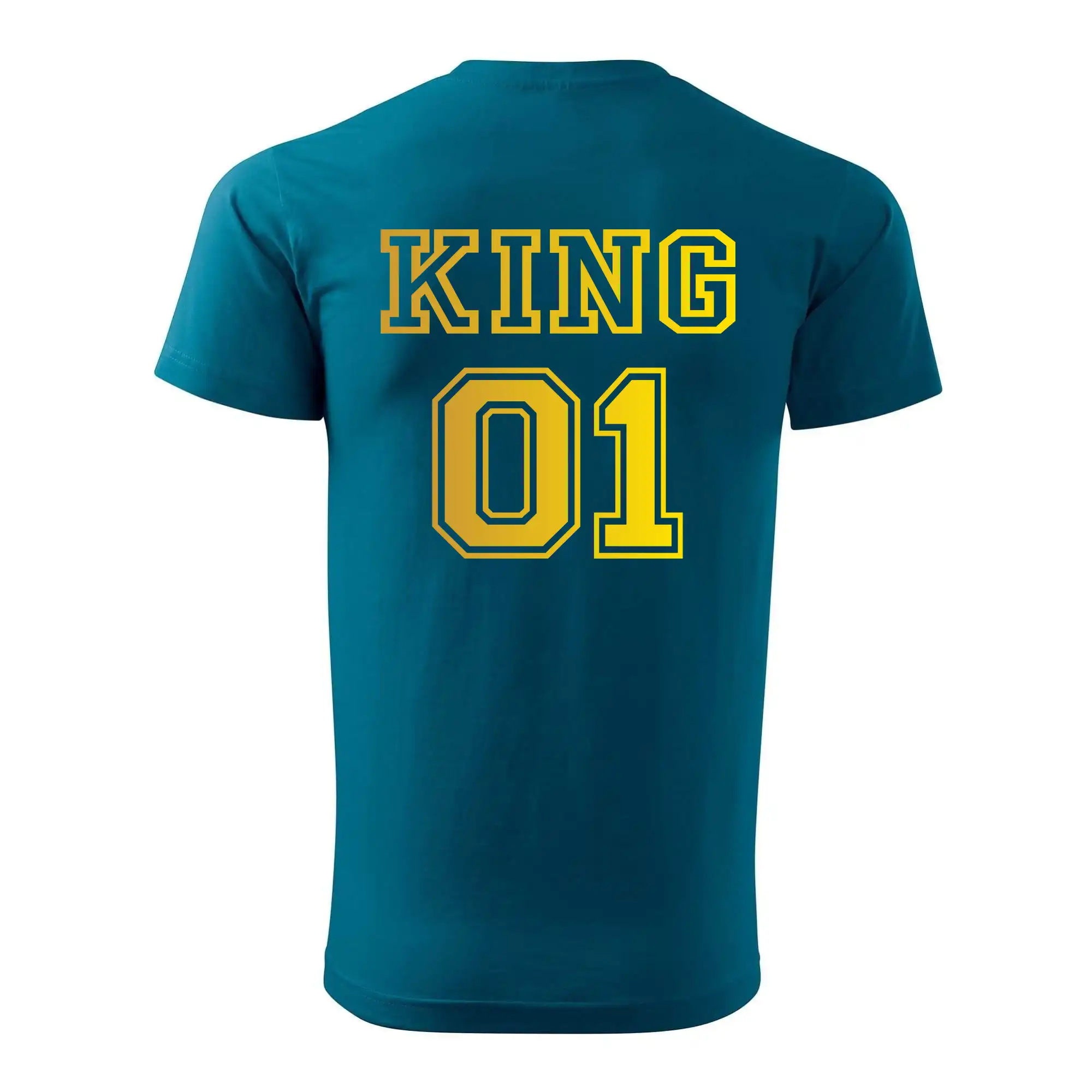 King - Queen - 01 dres - zlatá potlač