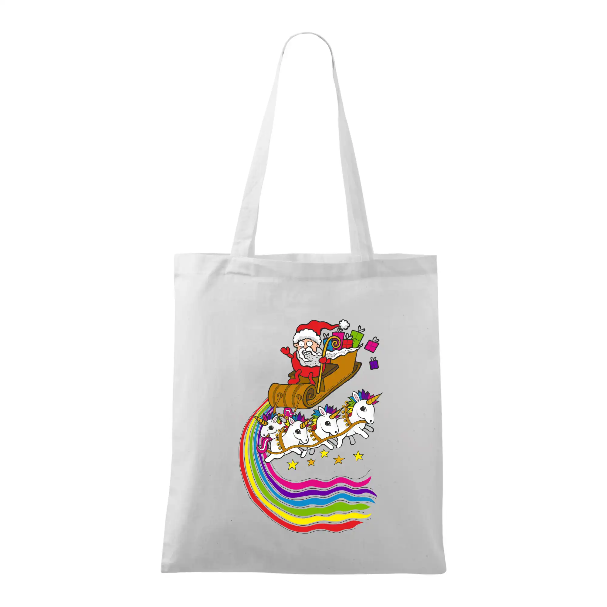 Santa a jednorožci (Pecka design)