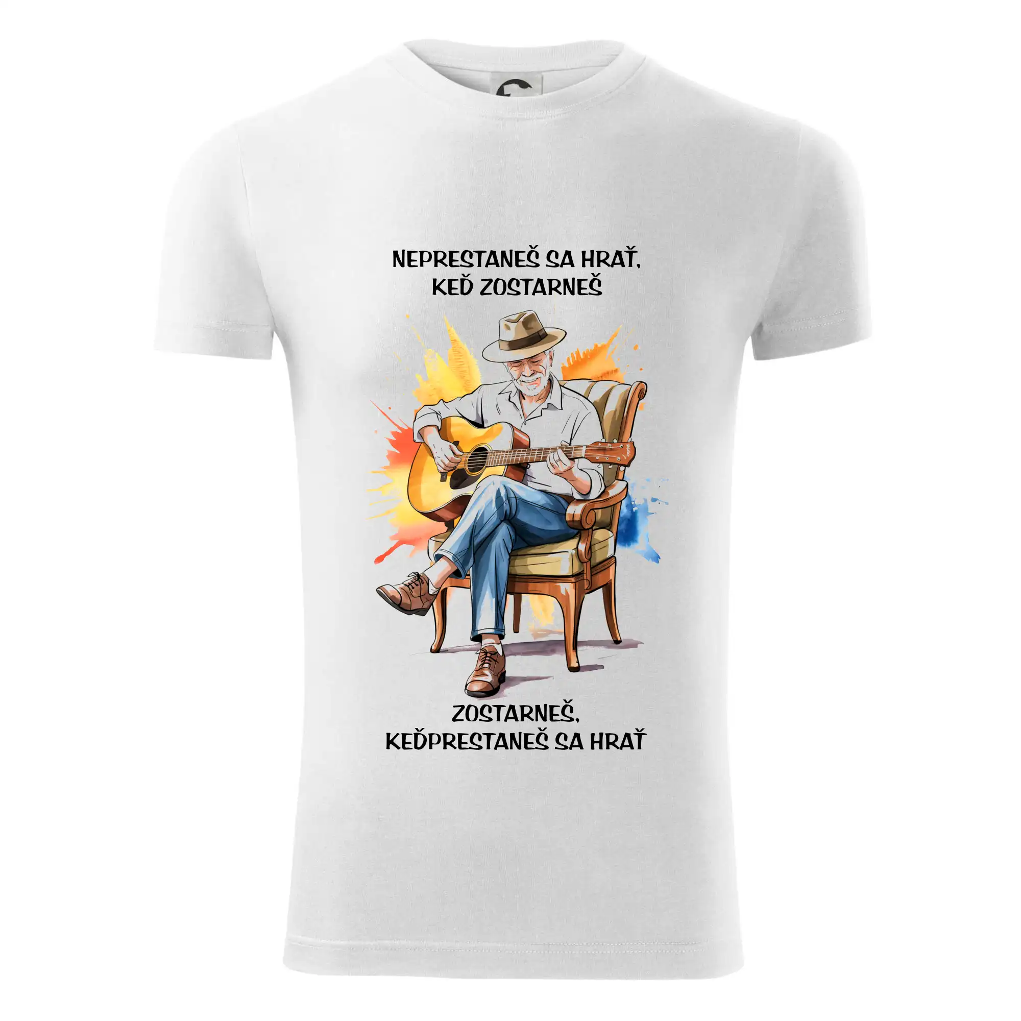 Neprestaneš hrať,keď zostarneš - Viper FIT - Pánske zúžené tričko