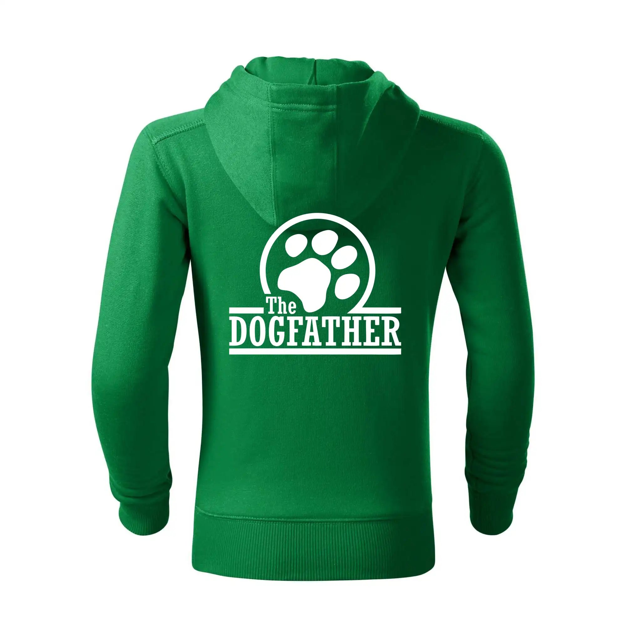 Ostatné psie plemená - Dogfather - Mikina detská s kapucňou a zipsom
