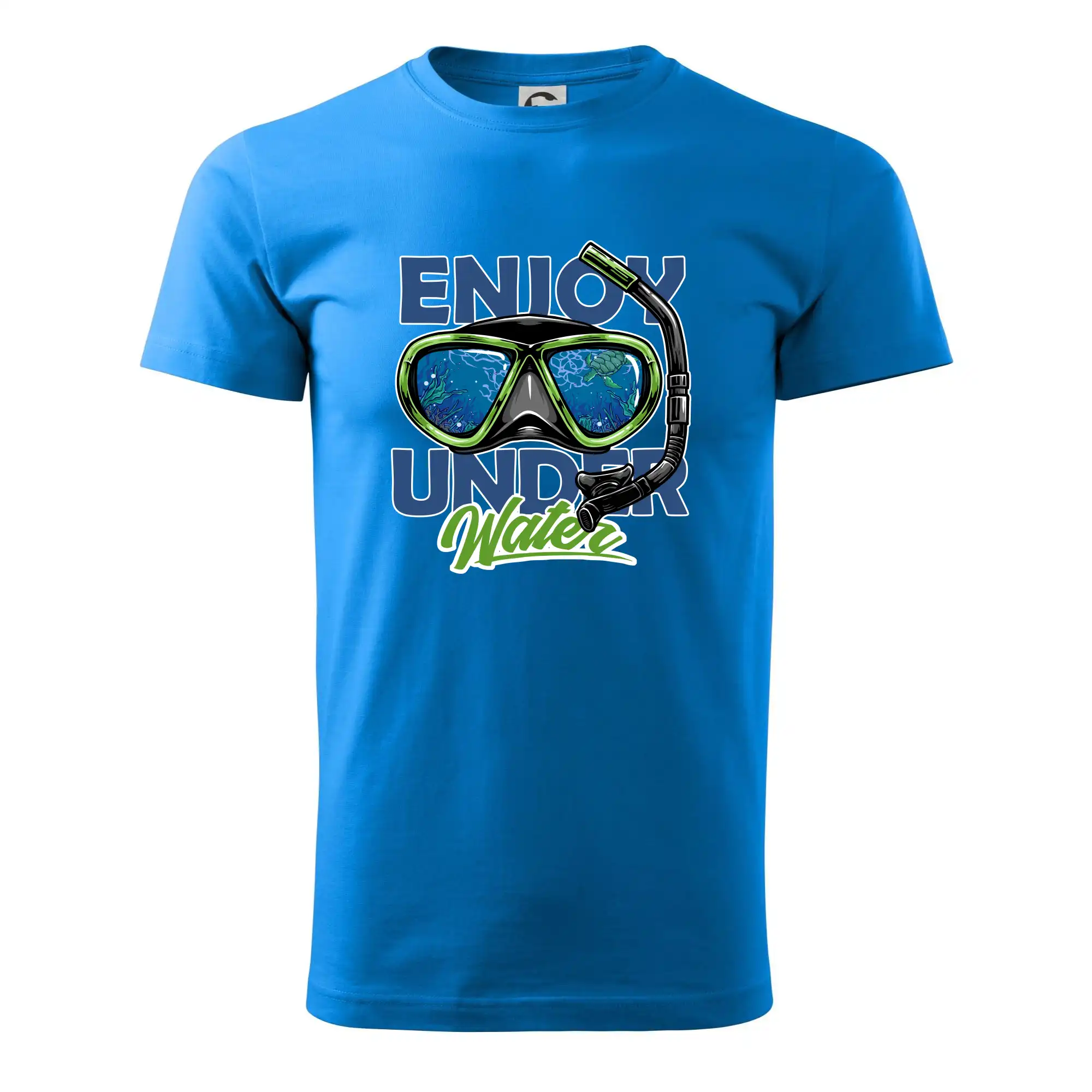 Potápačské tričká - Enjoy Under Water - Pánske tričko nižšej gramáže