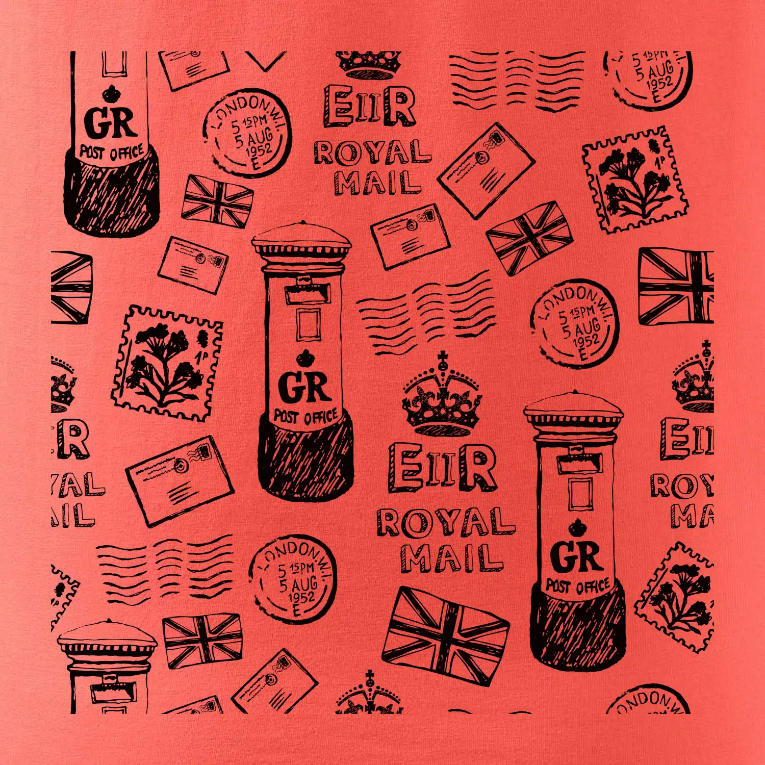 Britská pošta ikony