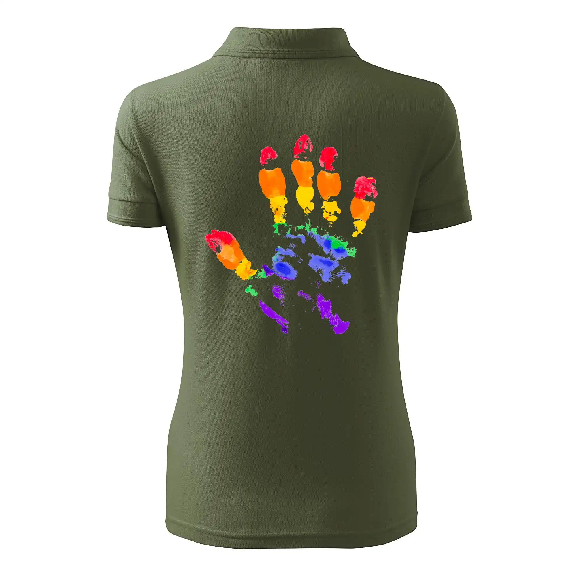 LGBT hand print
