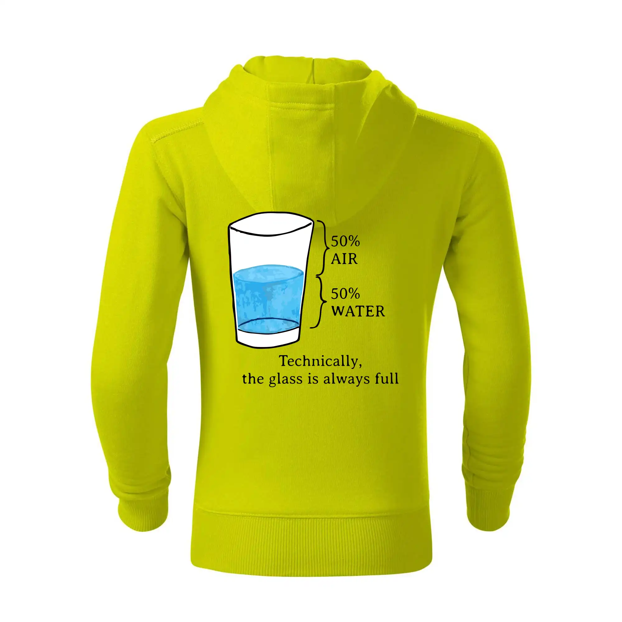 Technically, the glass is always full