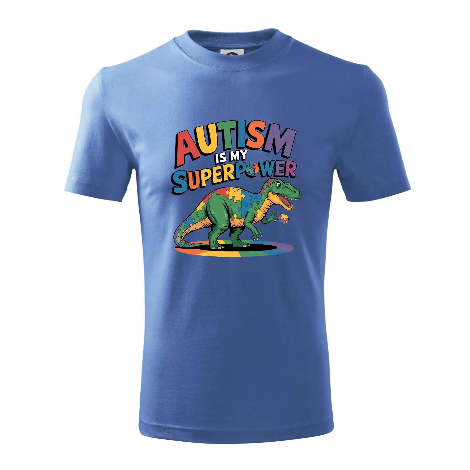 Stojící Rex Autism is my superpower