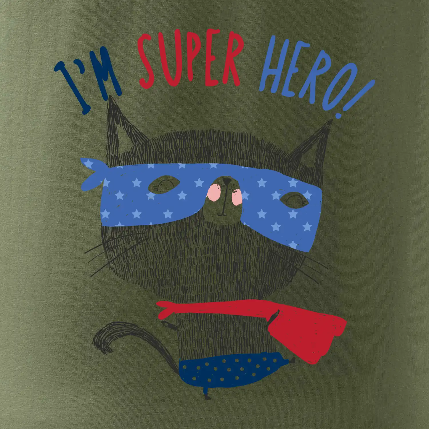 Super hero kočka