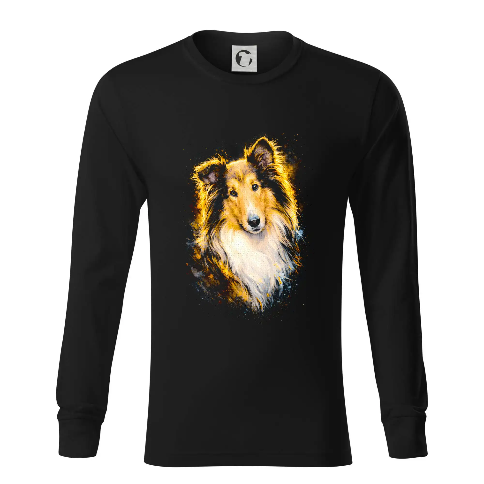 Obrázek polotón Šeltie hlava