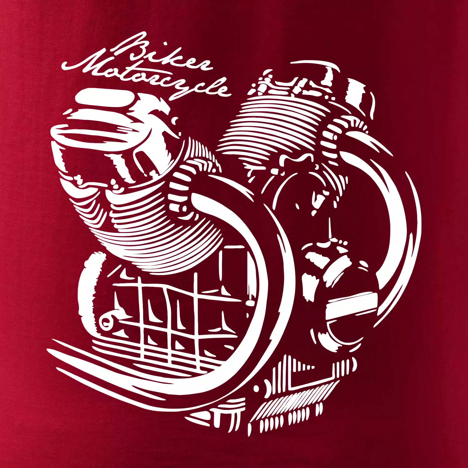 Biker Motorcycle motor