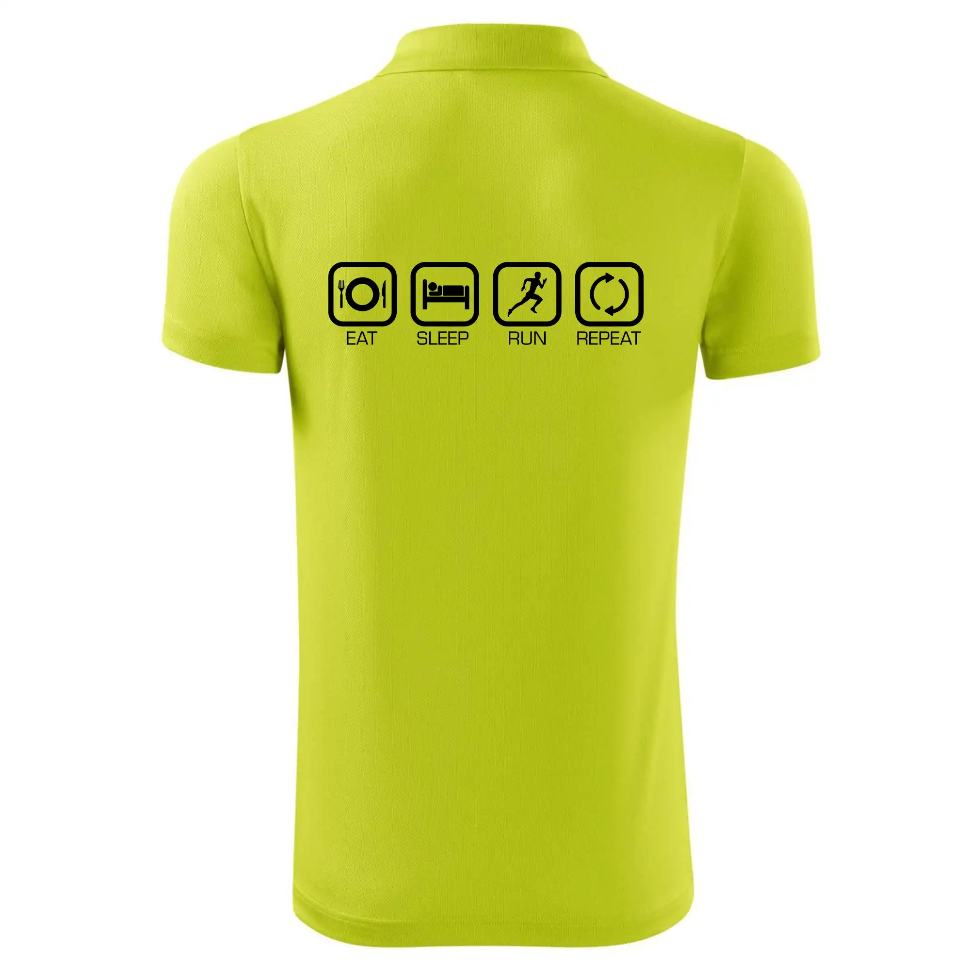 Eat sleep run repeat v řadě