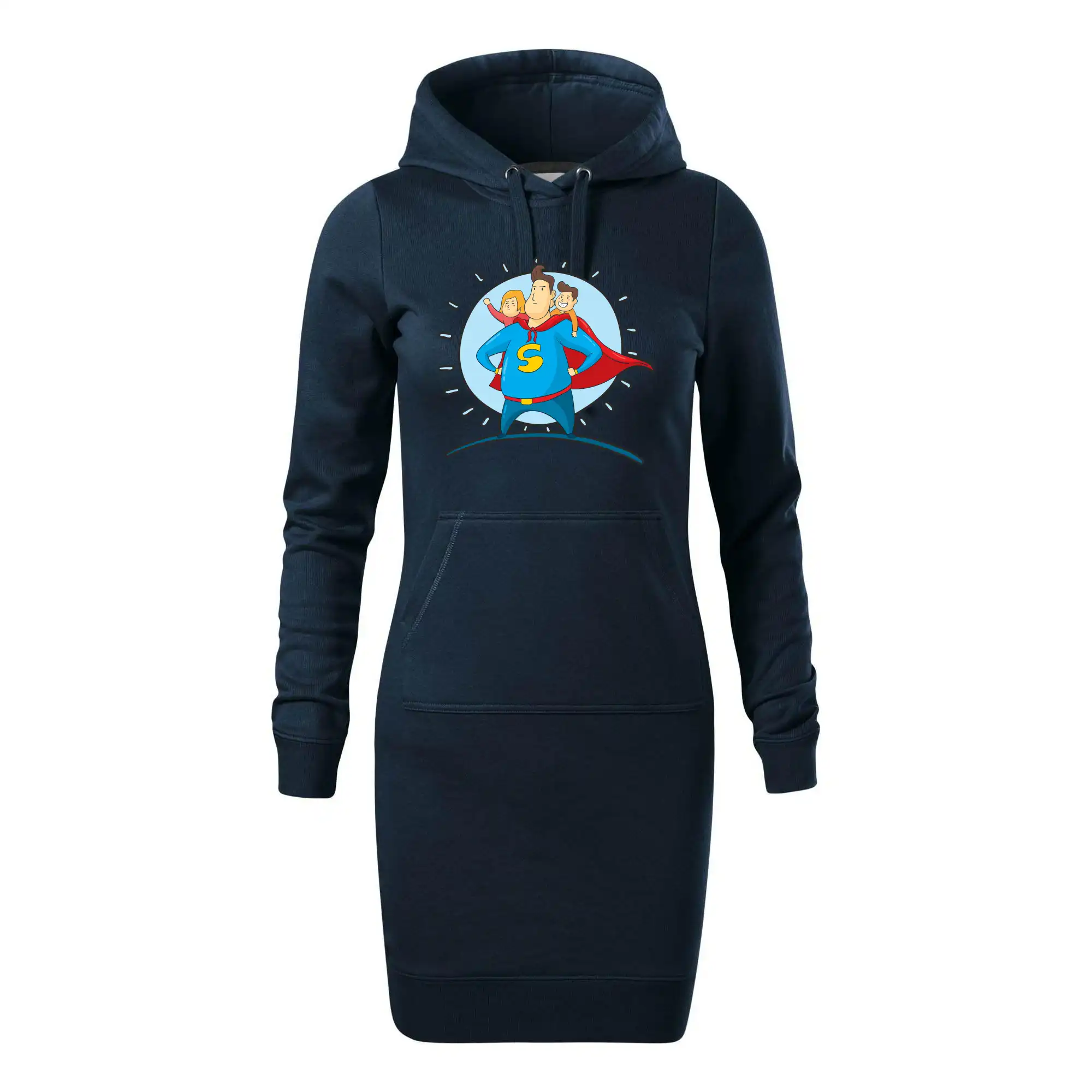 Táta superman - holka a kluk