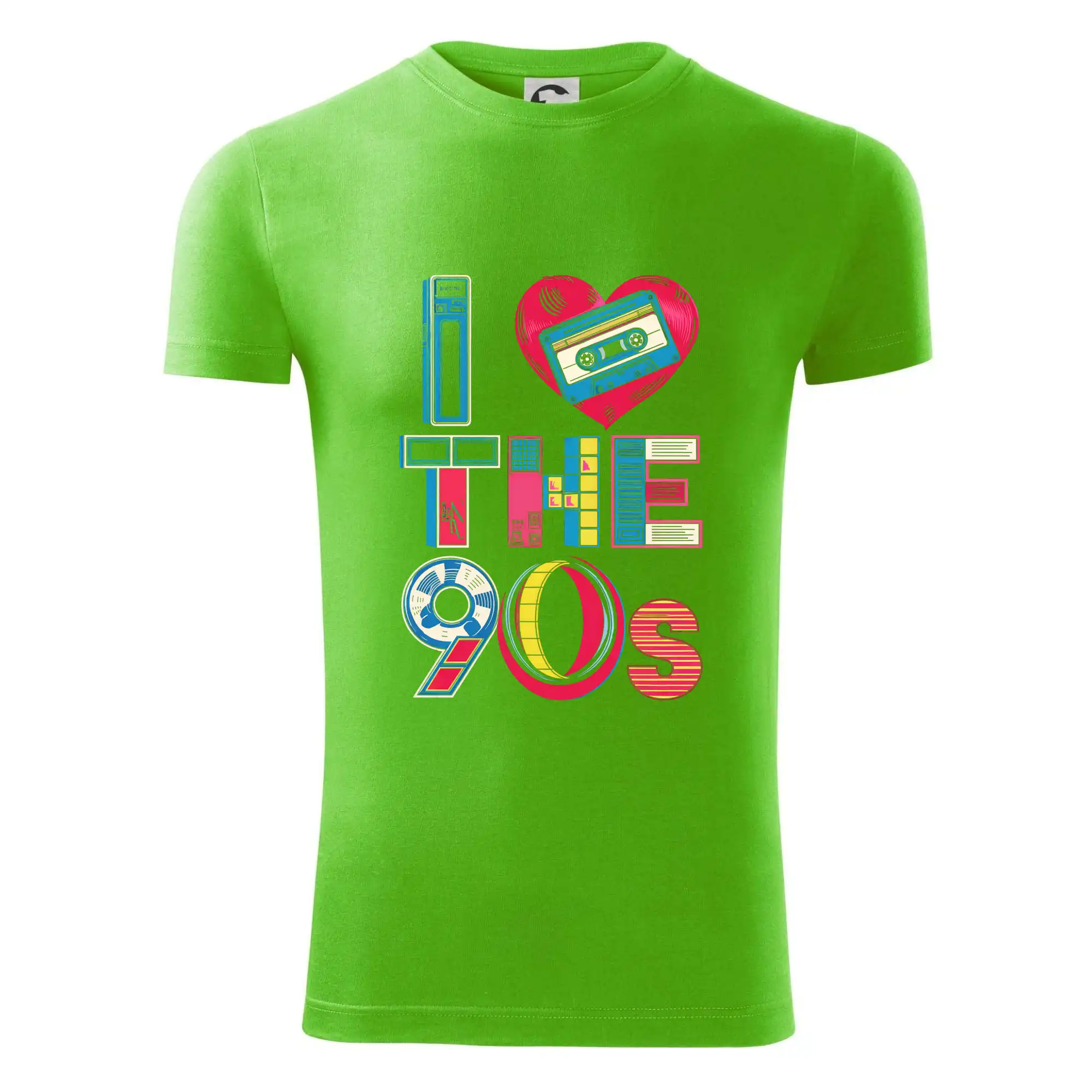 I love 90s - srdce a kazeta