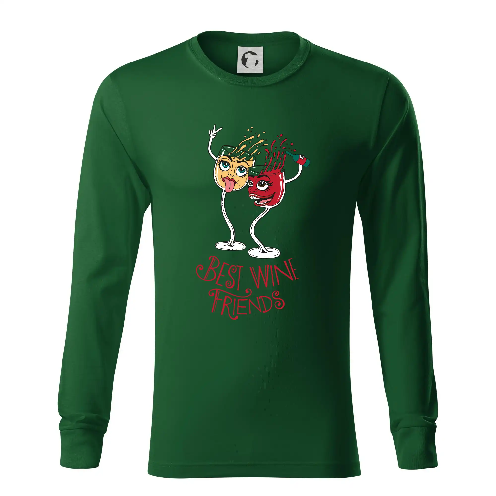 Best wine friends dancing (Pecka design)
