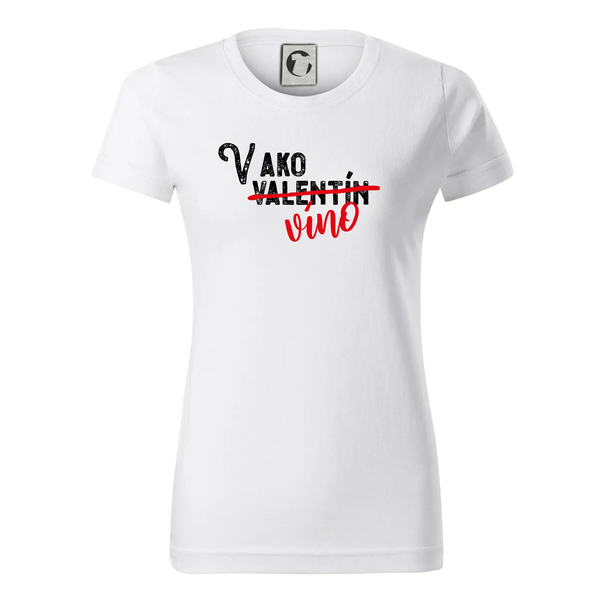 V ako Valentín víno