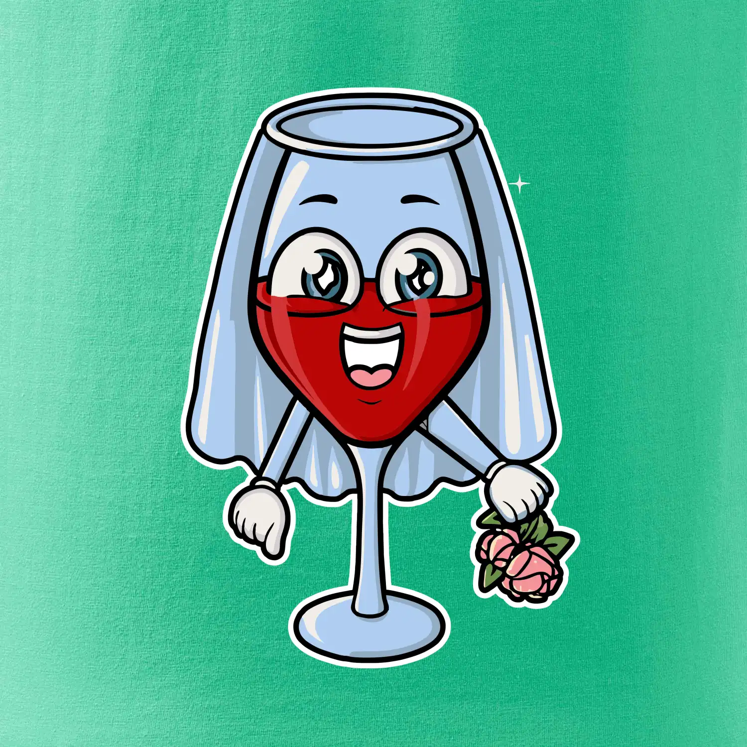 Červené víno pro nevěstu