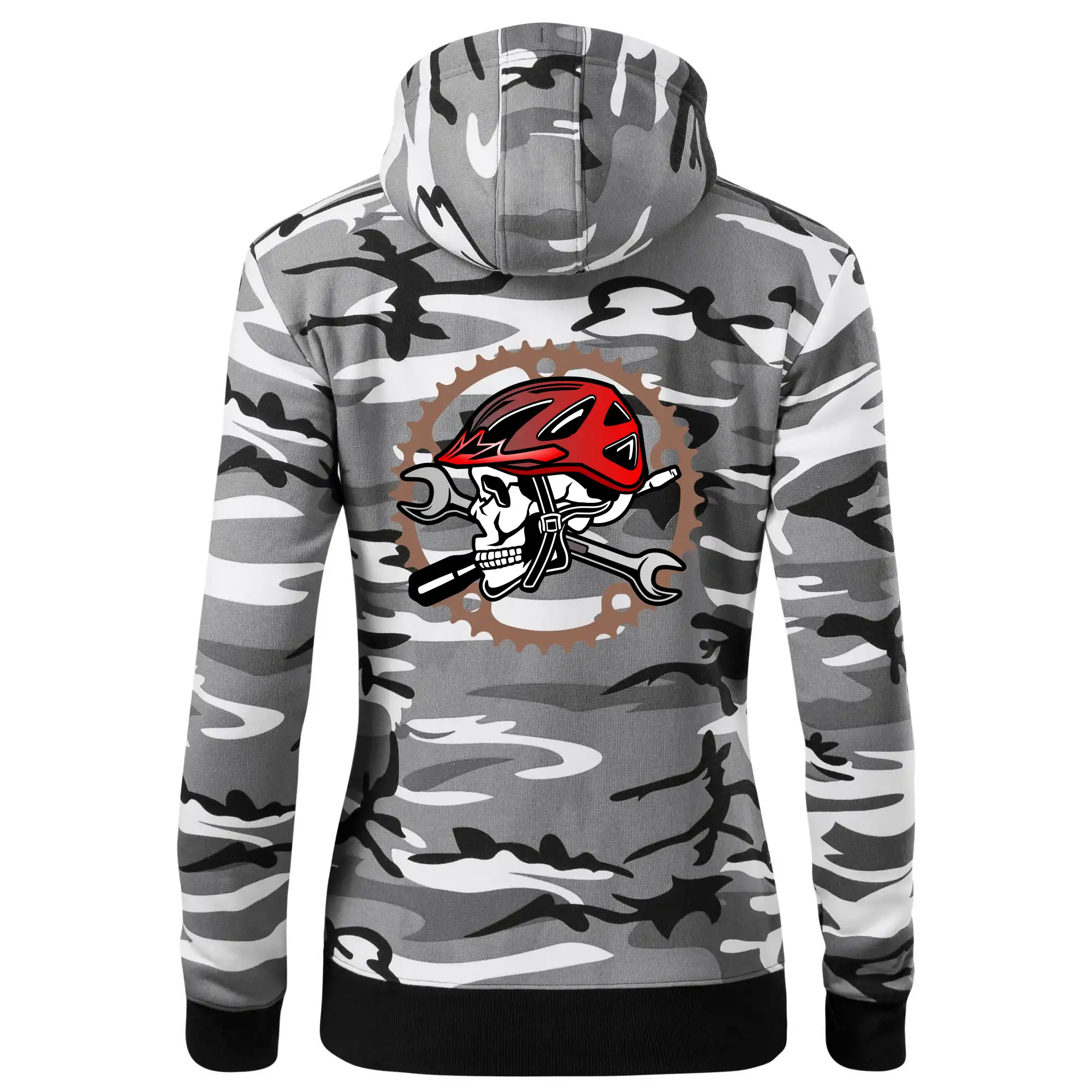 Lebka biker opravář