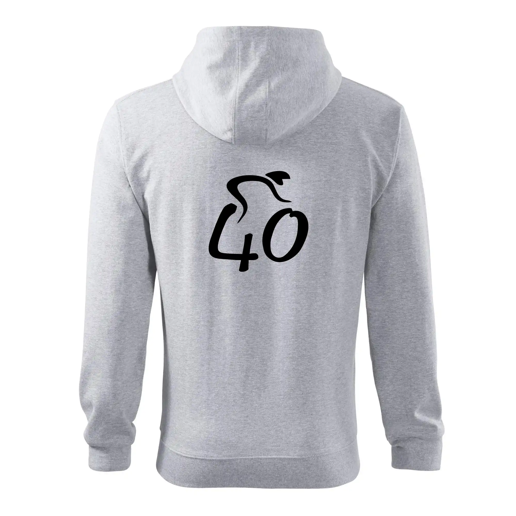 Cyklista slaví čtyřicítku (40)