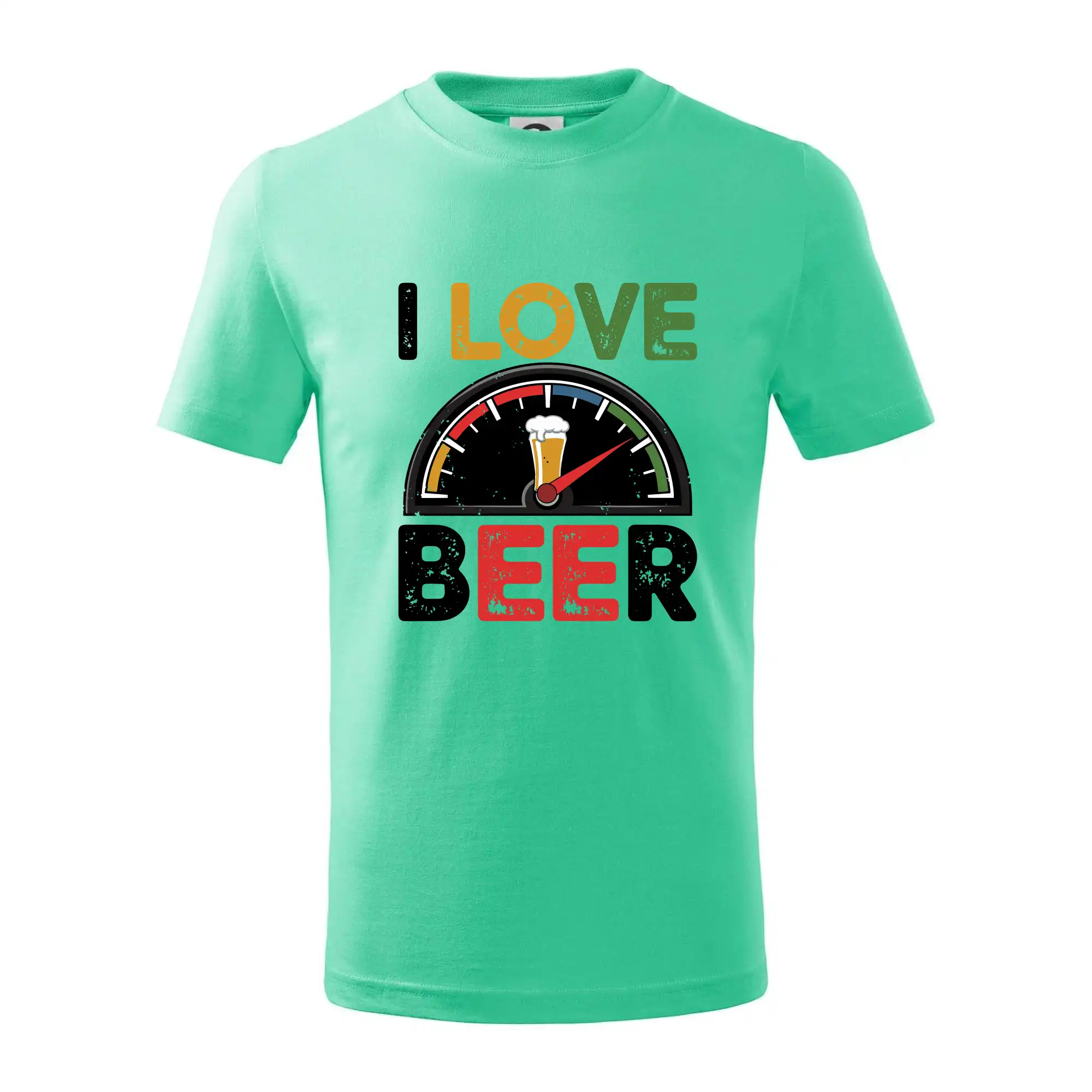I love beer - palivoměr