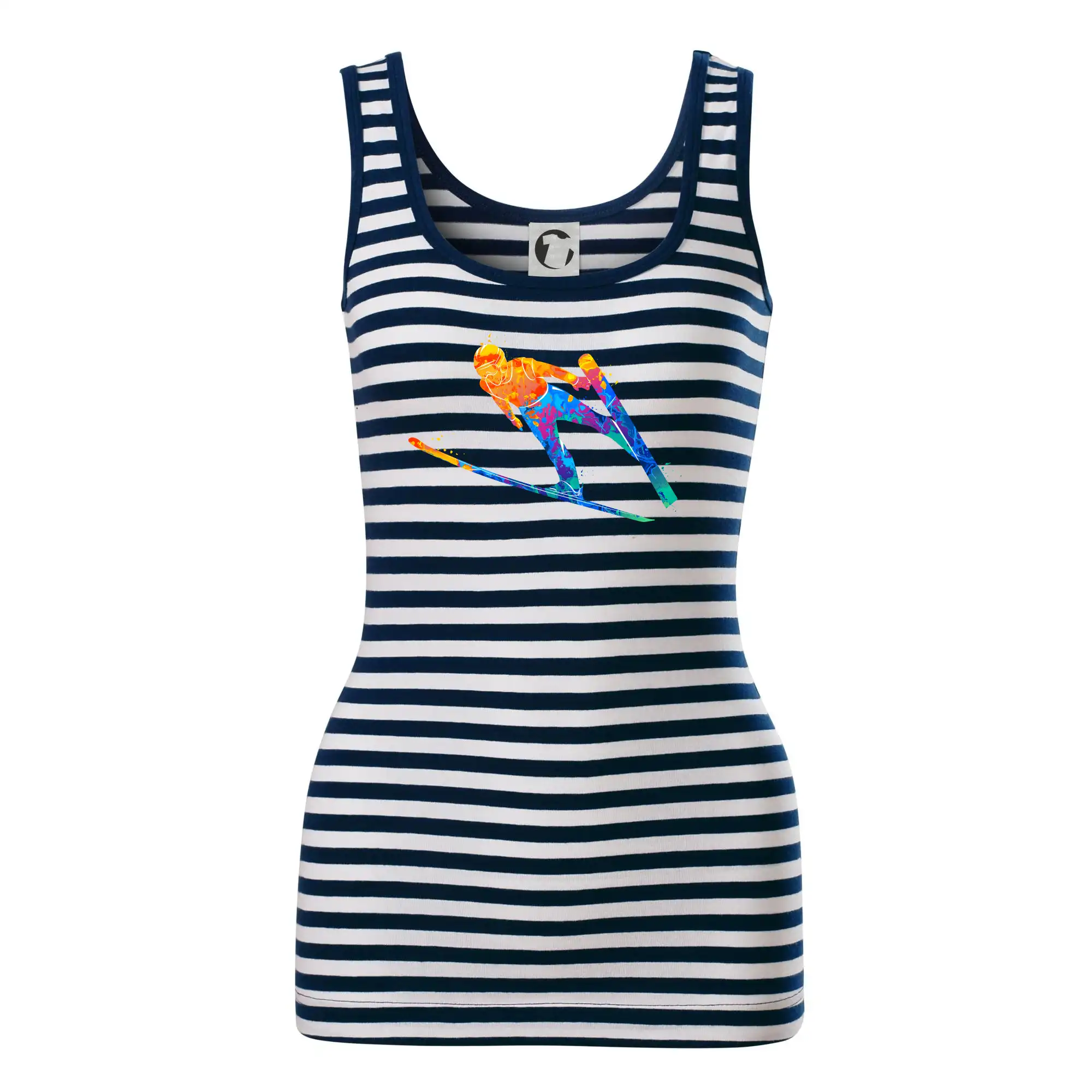 Skokan na lyžích splash