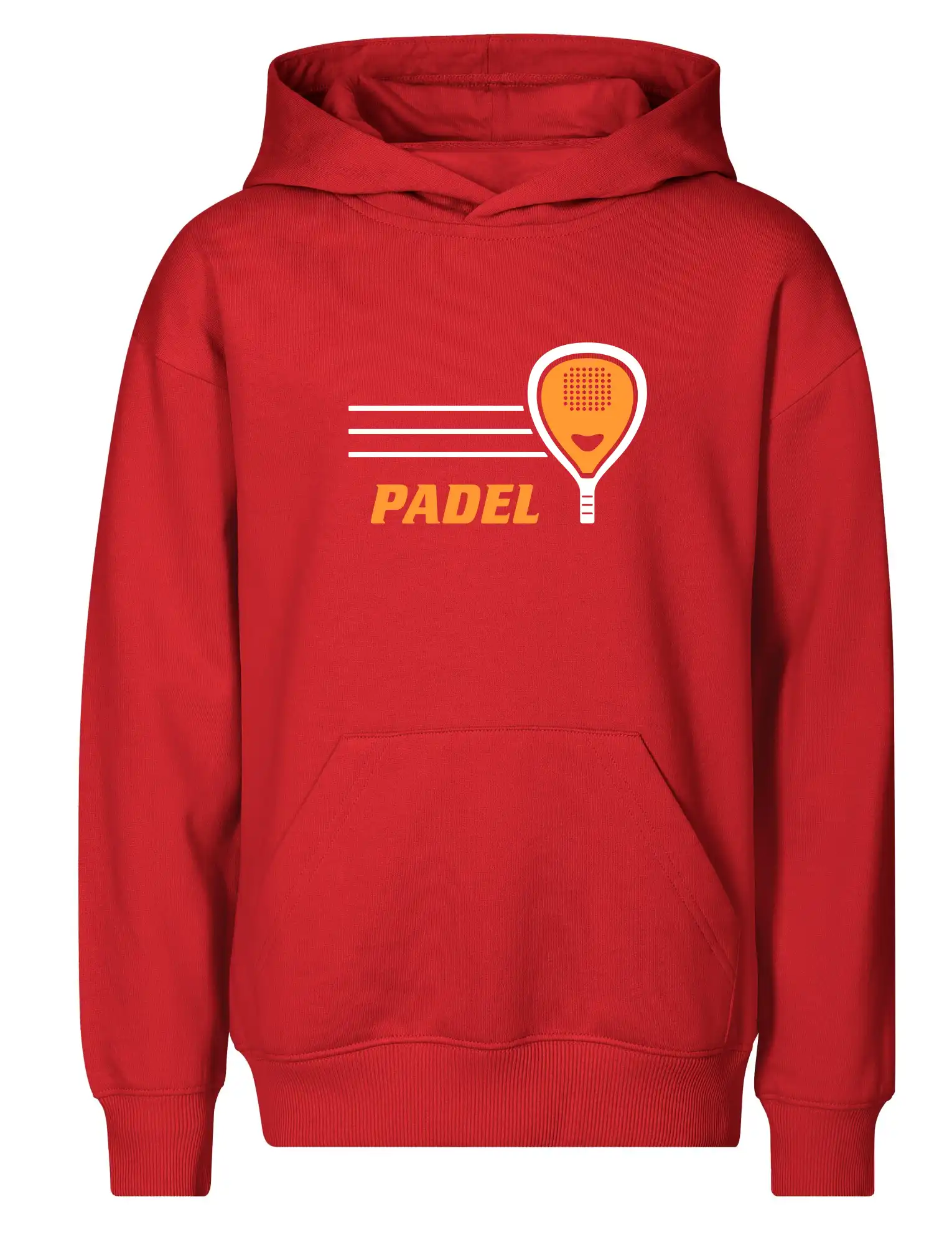 Padel - oranžová raketa