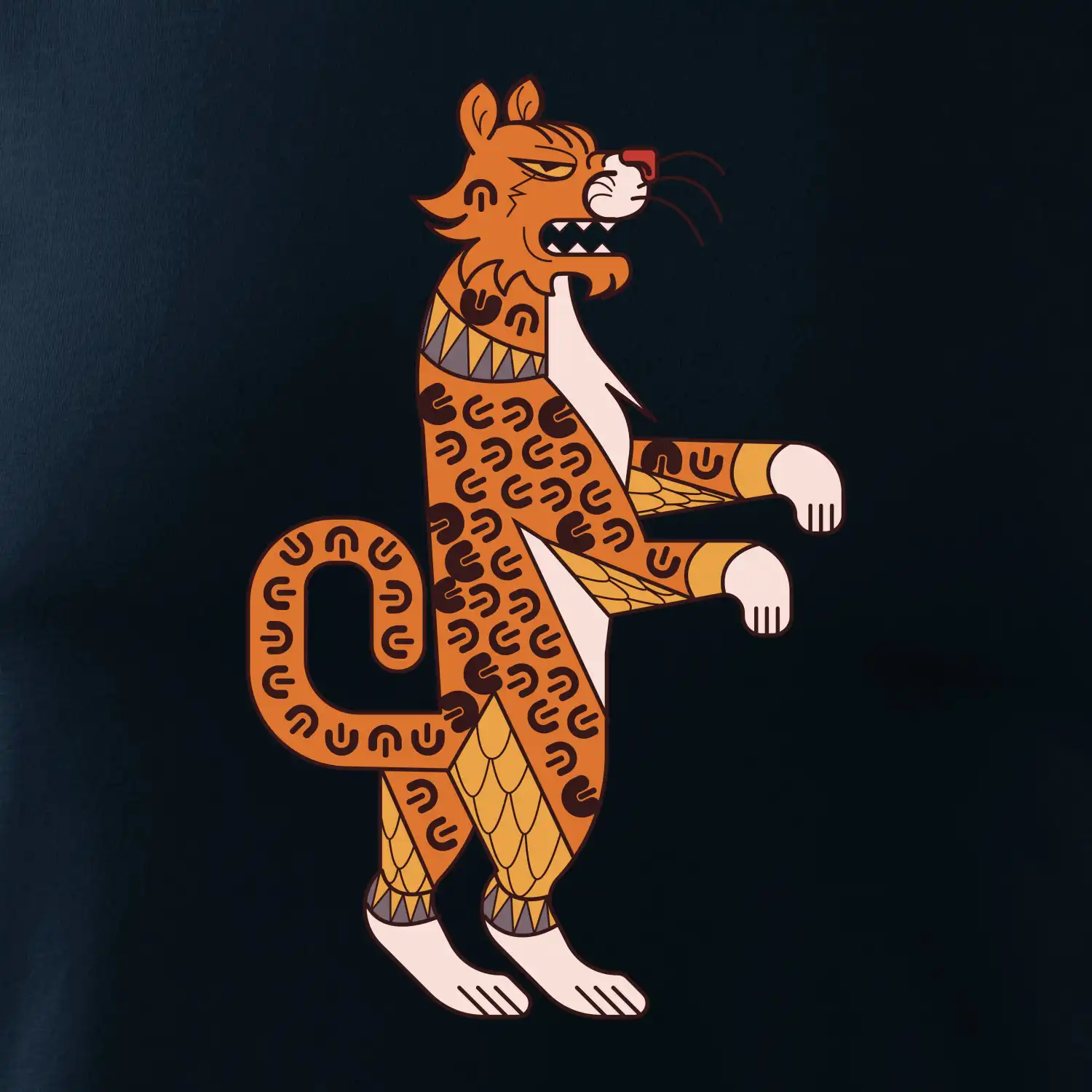 Mayové - zvířata tygr