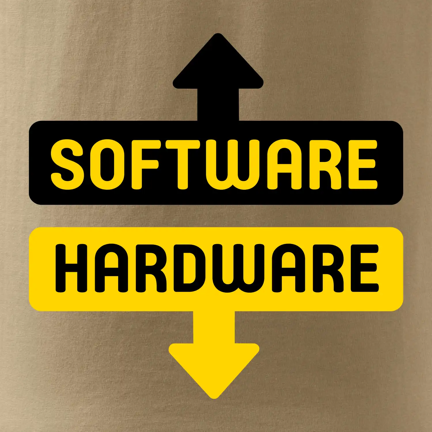 Software hardware - šipky