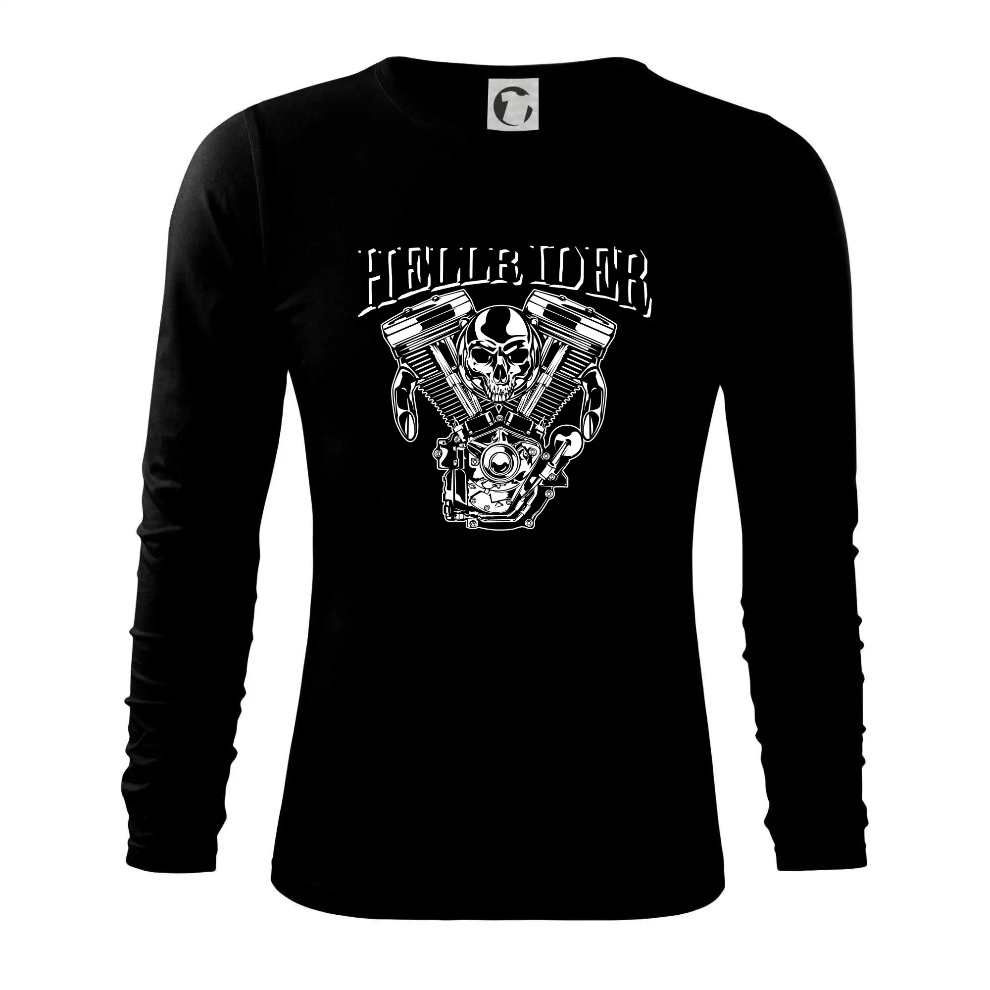 Hellrider motor - Tričko s dlhým rukávom FIT-T long sleeve